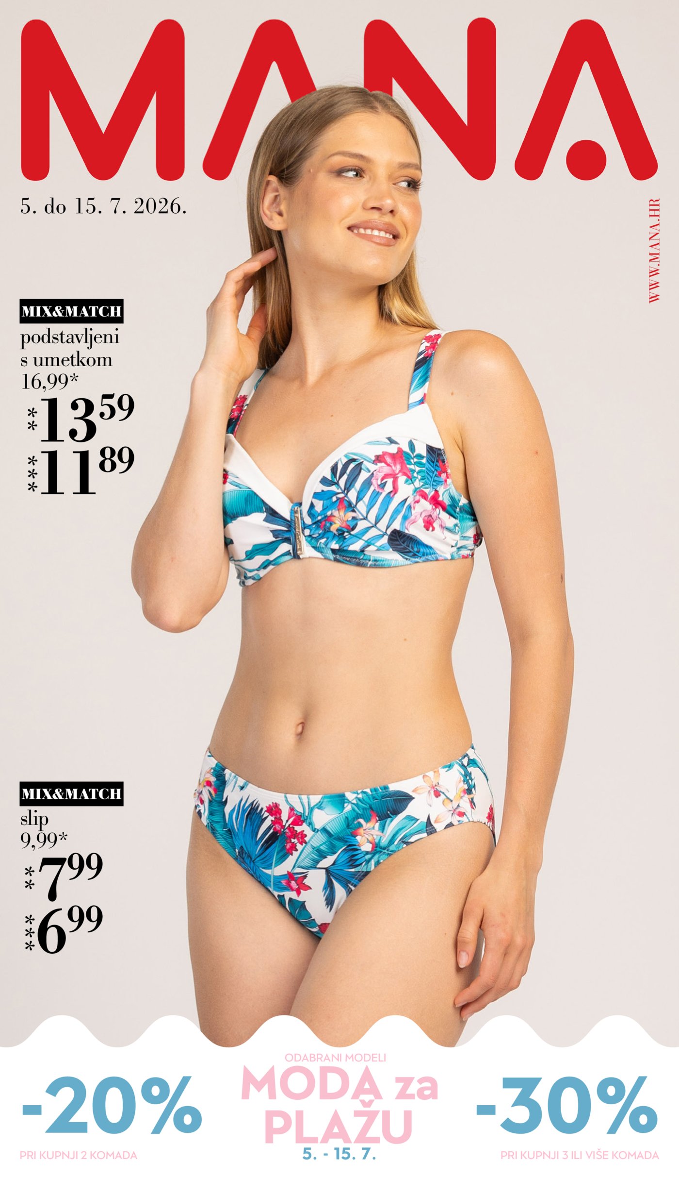Mana katalog Moda za plažu 05.07.-15.07.2026.