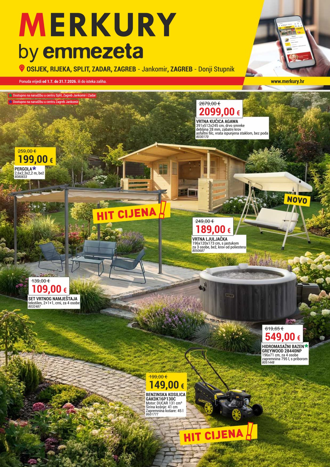Merkury katalog Akcija 01.07. - 31.07.2026.