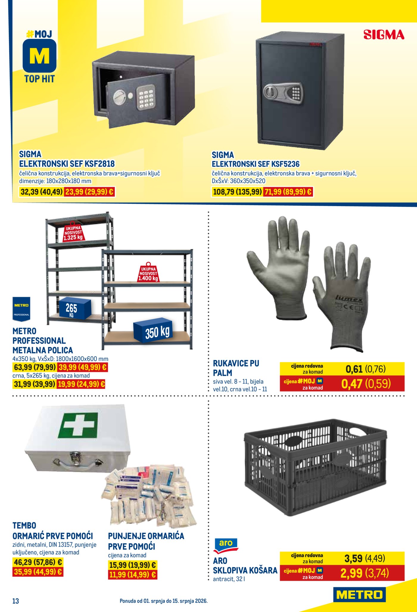 Metro katalog prehrana i neprehrana 01.07.-15.07.2026.