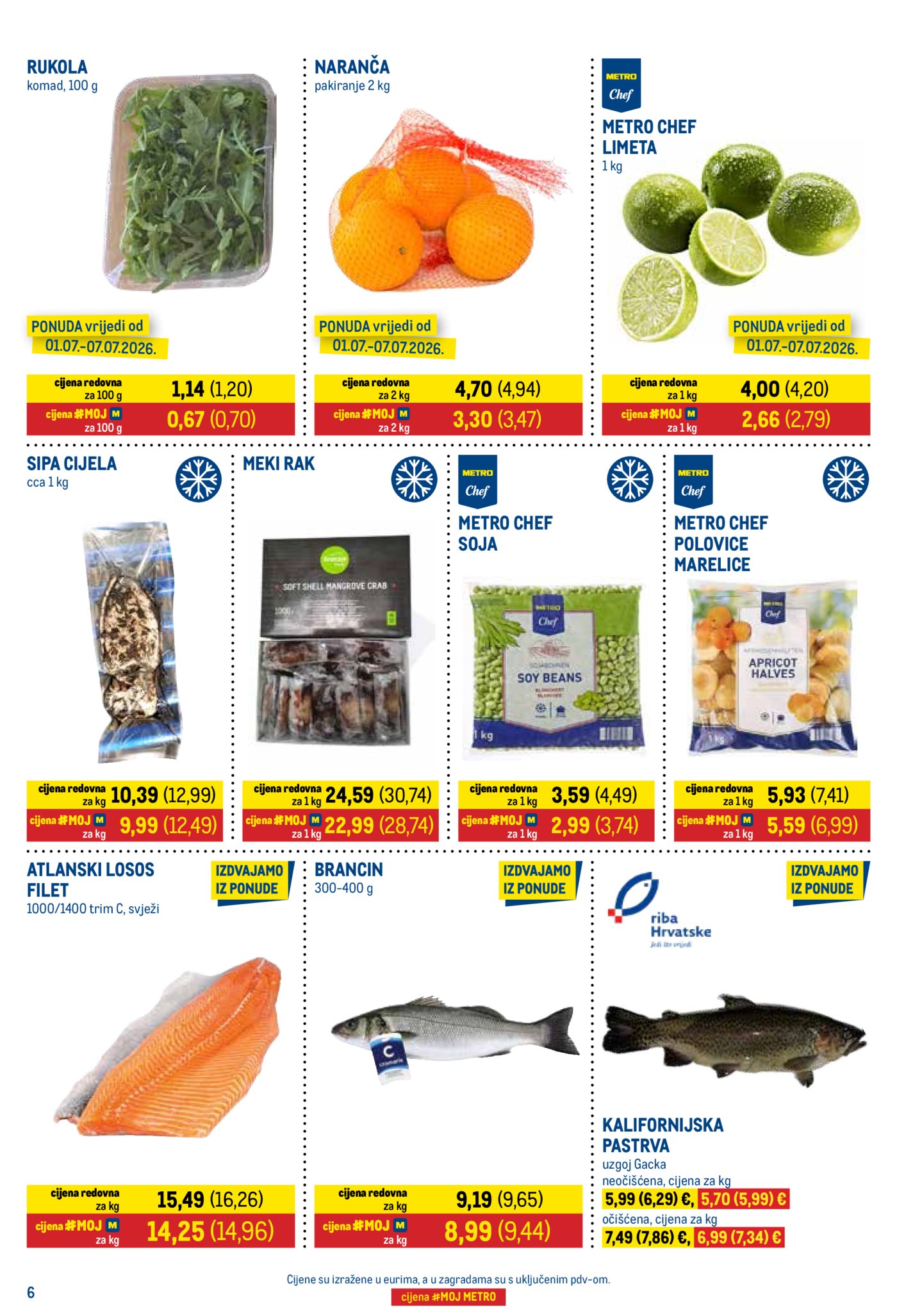 Metro katalog prehrana i neprehrana 01.07.-15.07.2026.