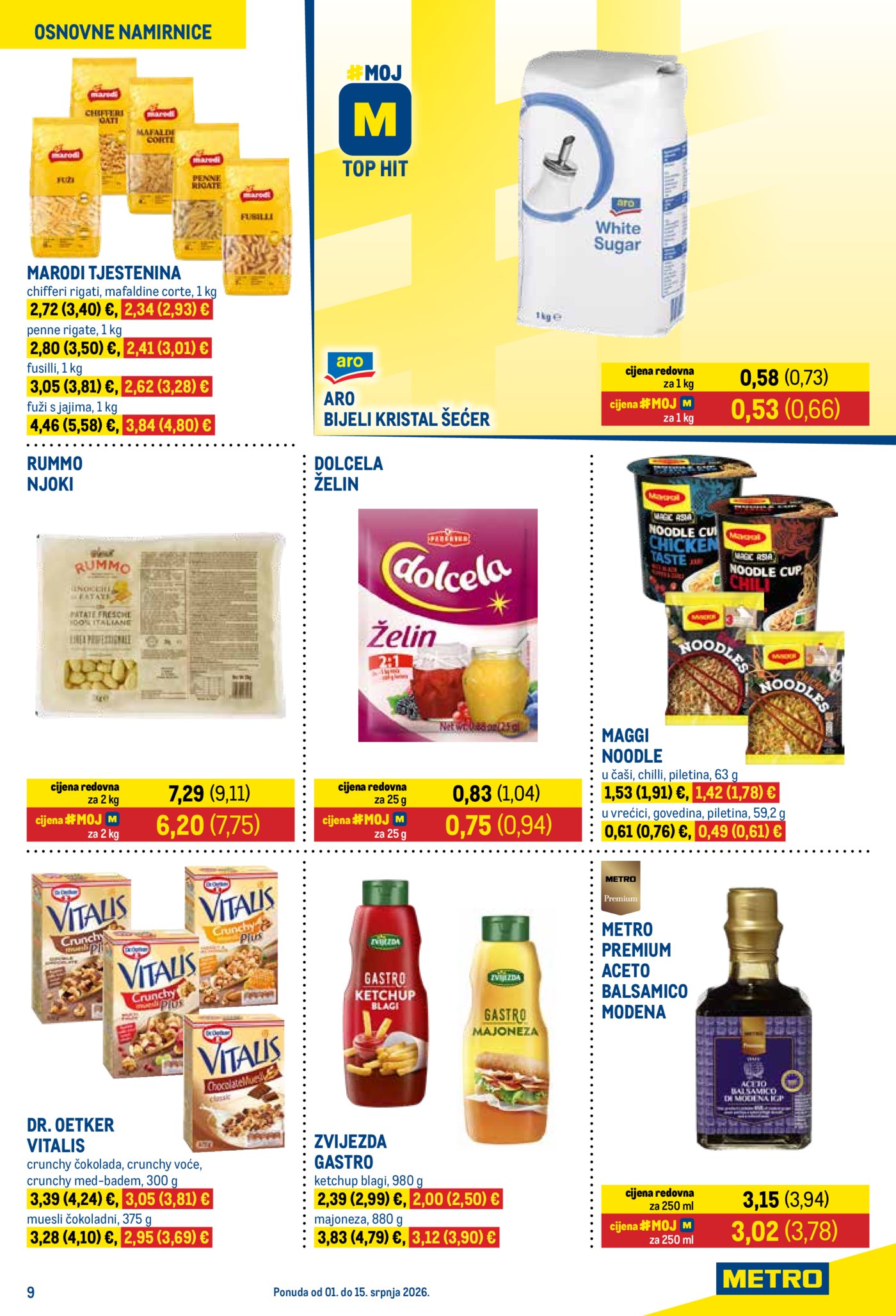 Metro katalog prehrana i neprehrana 01.07.-15.07.2026.
