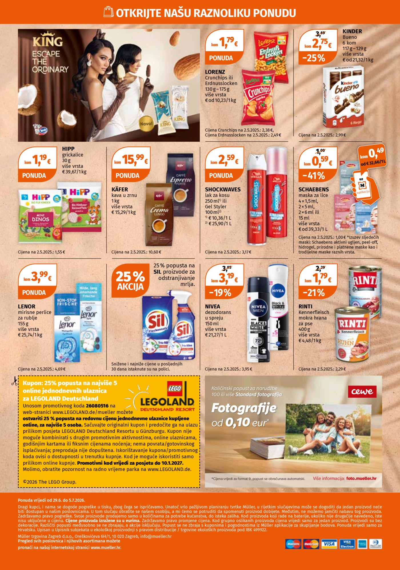 Muller katalog Akcija 29.06. - 05.07.2026.