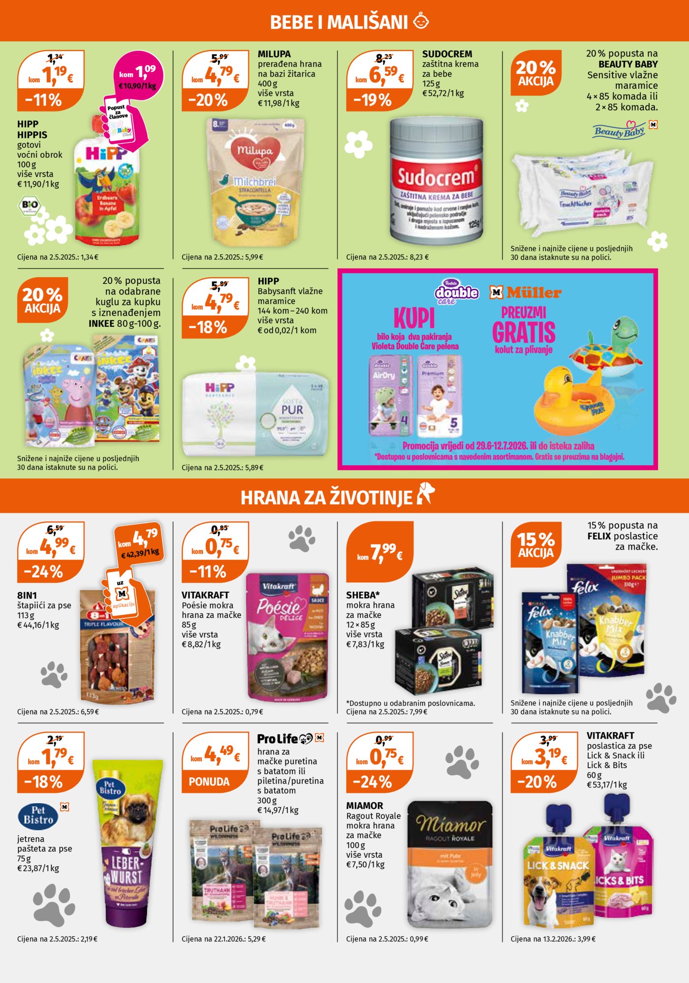 Muller katalog Akcija 29.06. - 05.07.2026.