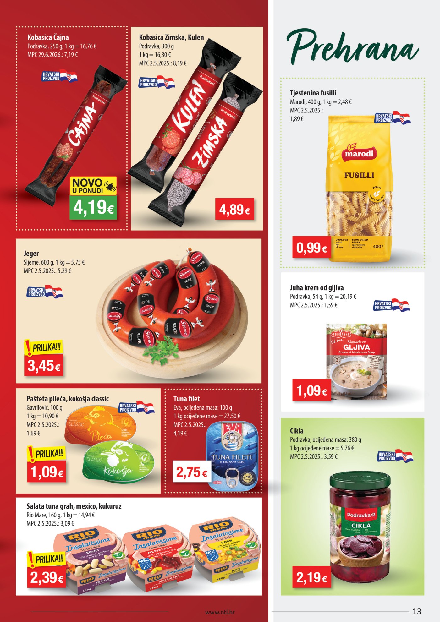 NTL katalog Akcija 15.07.-21.07.2026. Istok, Sjever