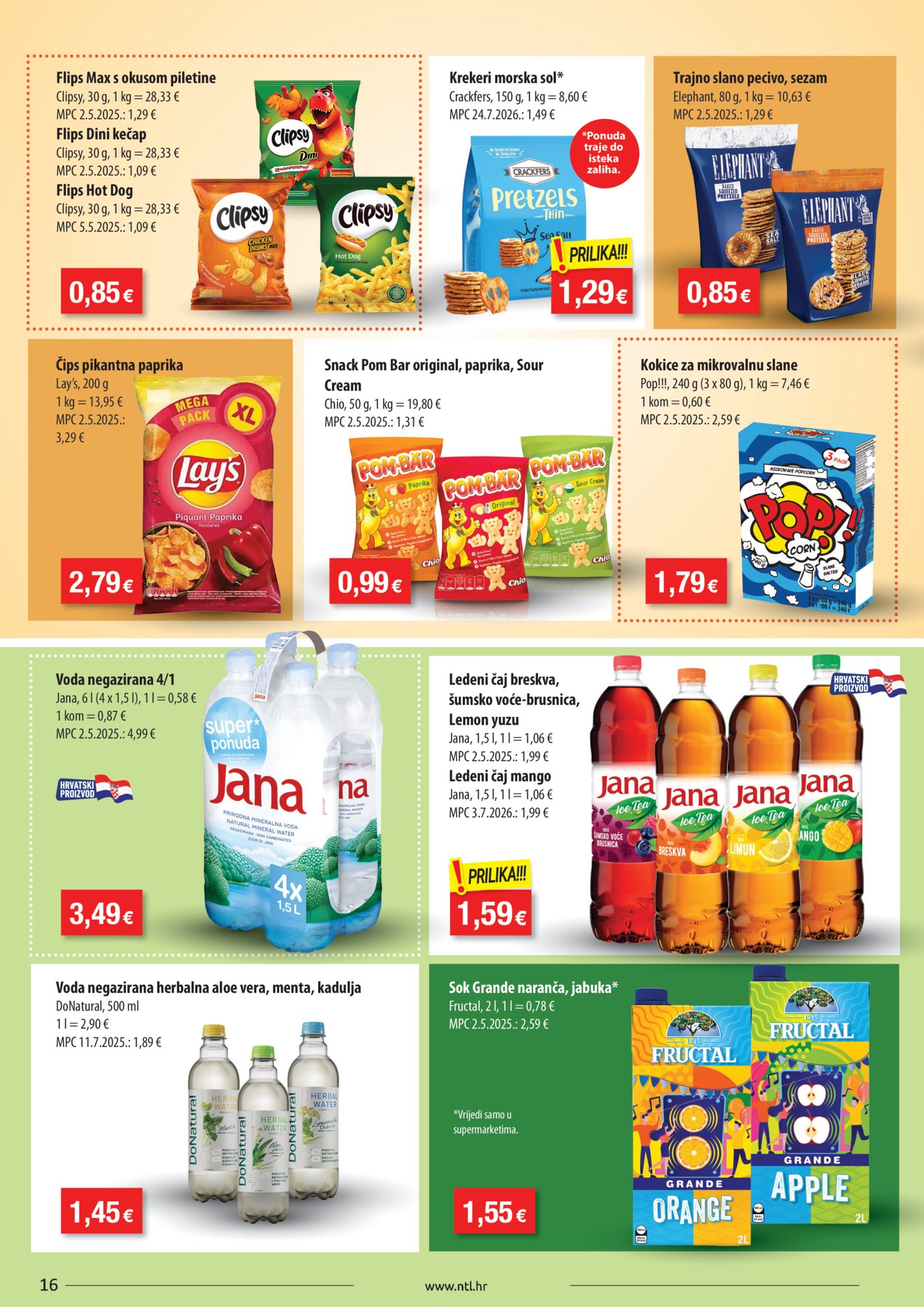 NTL katalog Akcija 15.07.-21.07.2026. Istok, Sjever