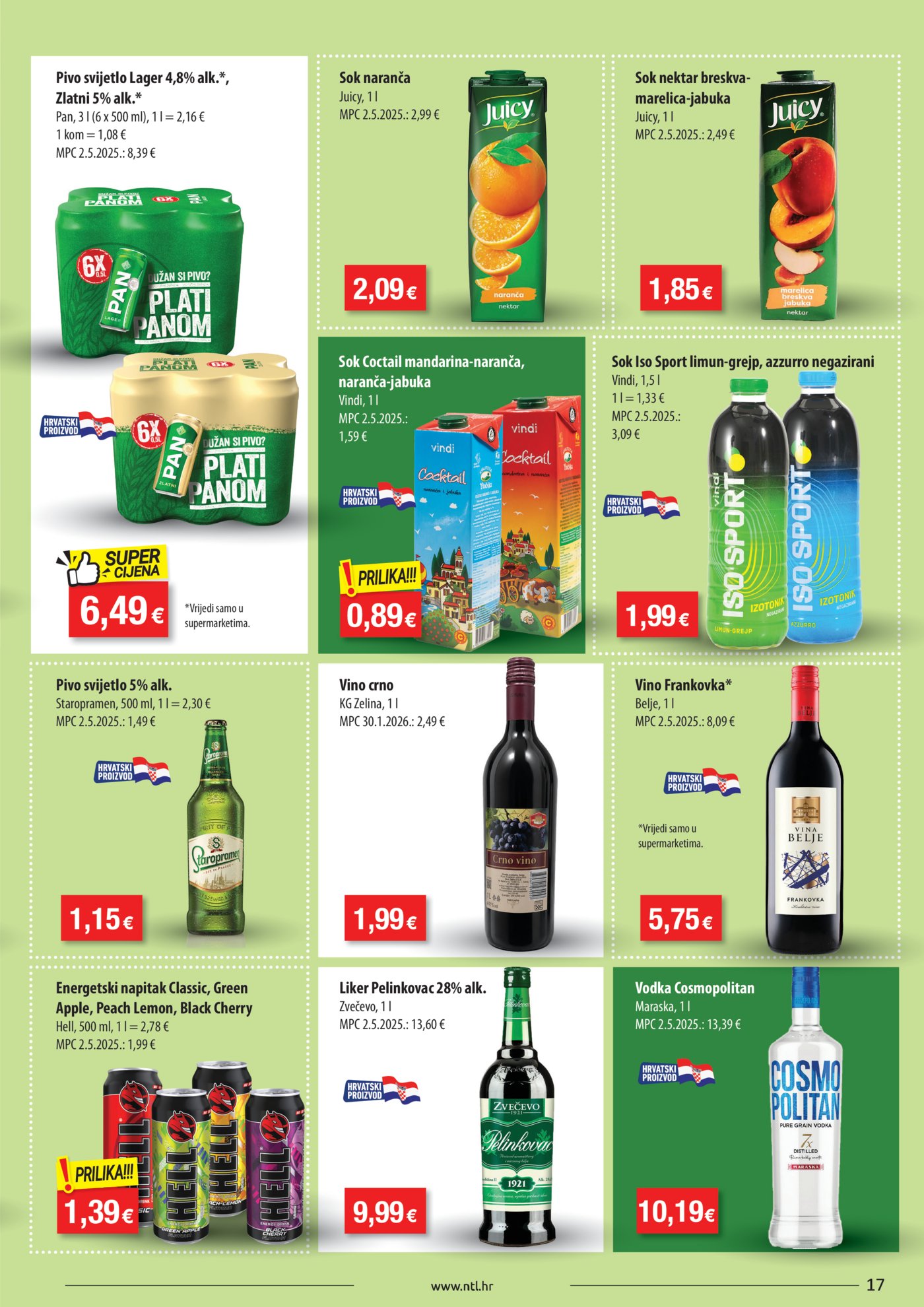 NTL katalog Akcija 15.07.-21.07.2026. Istok, Sjever