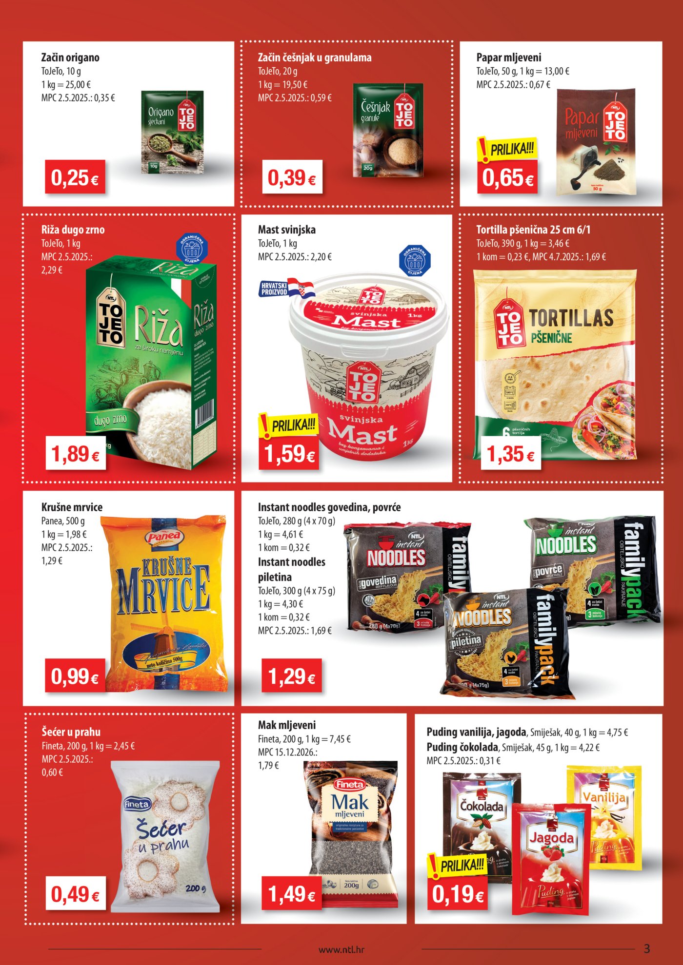 NTL katalog Akcija 15.07.-21.07.2026. Istok, Sjever
