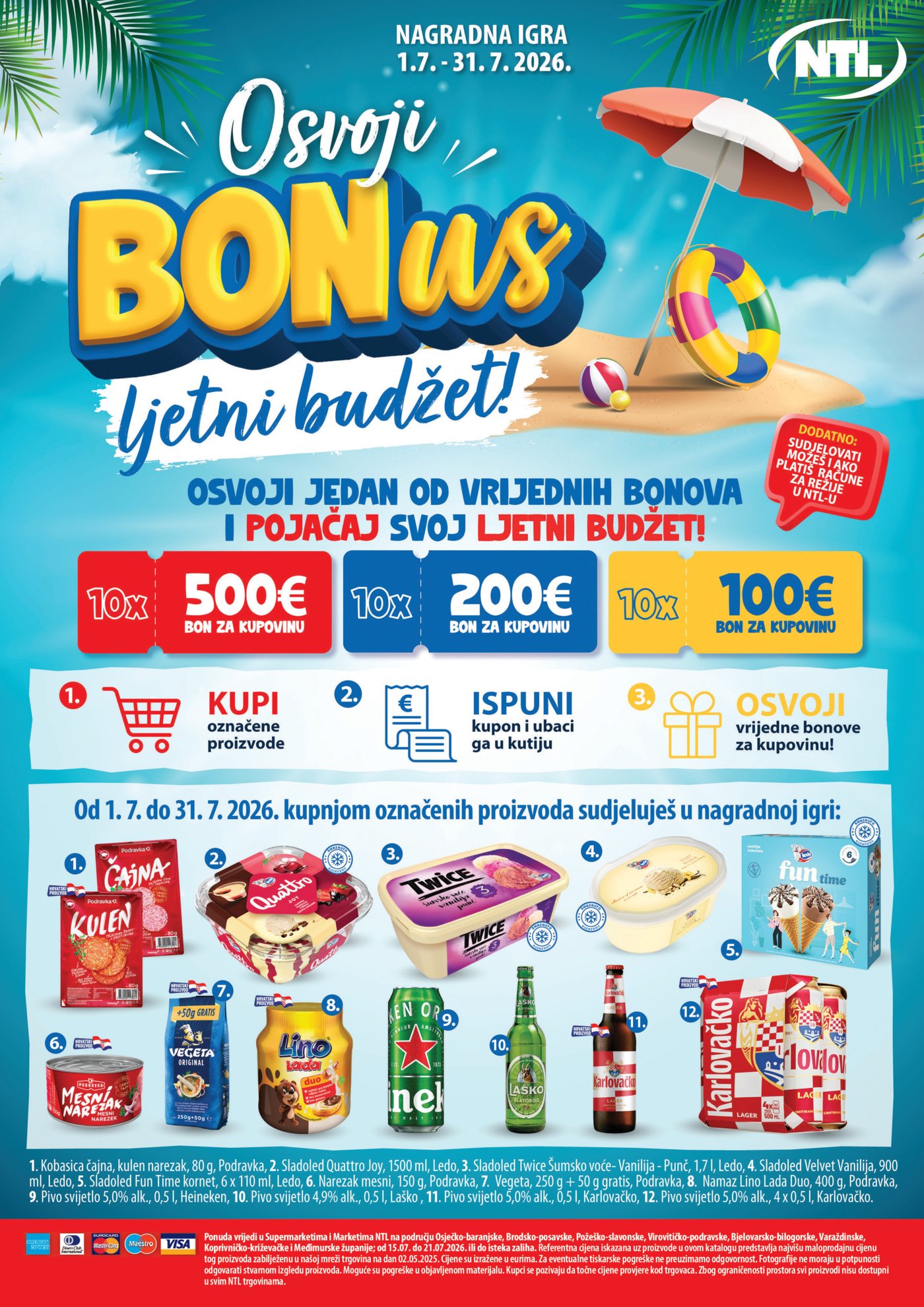 NTL katalog Akcija 15.07.-21.07.2026. Istok, Sjever