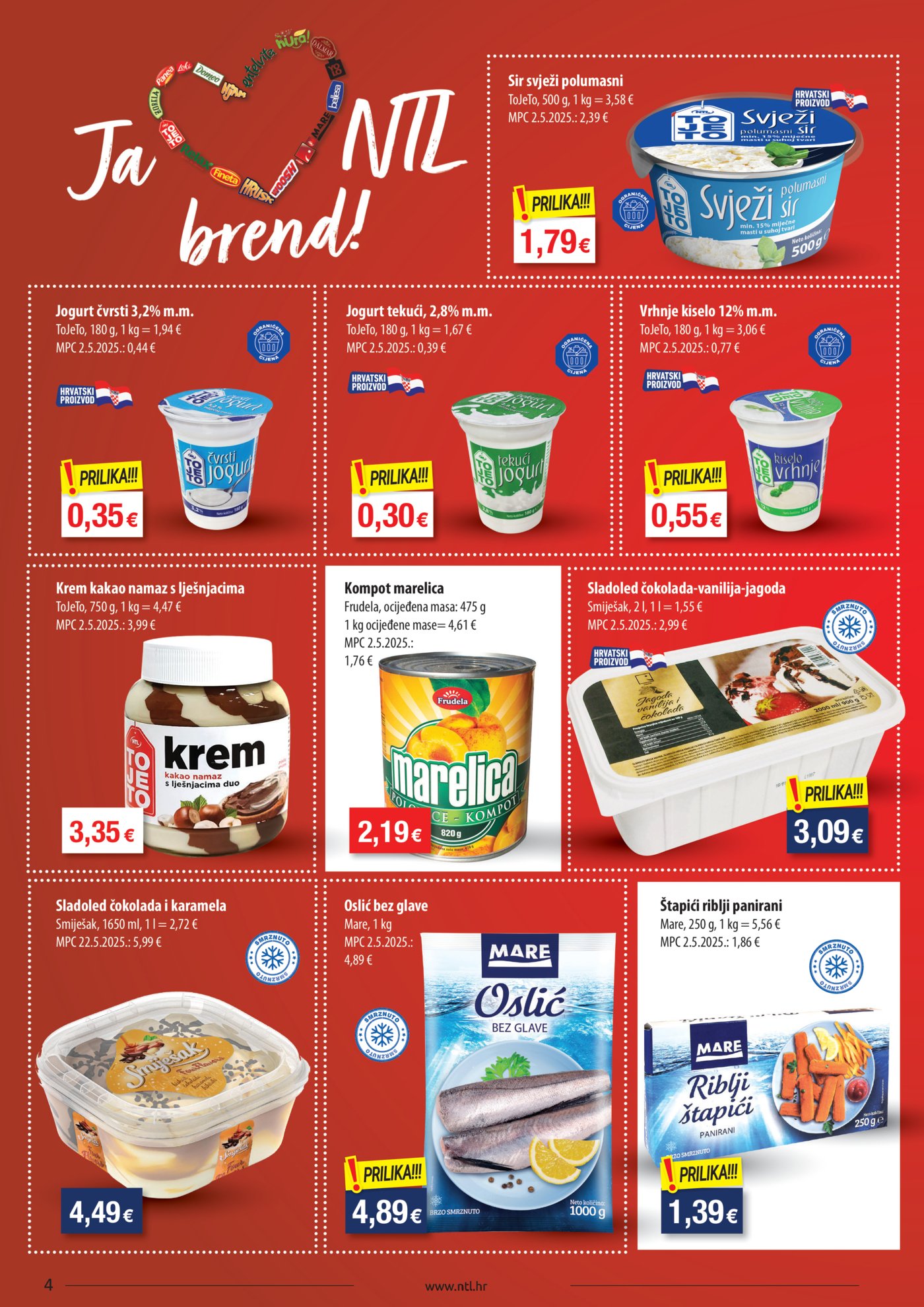NTL katalog Akcija 15.07.-21.07.2026. Istok, Sjever