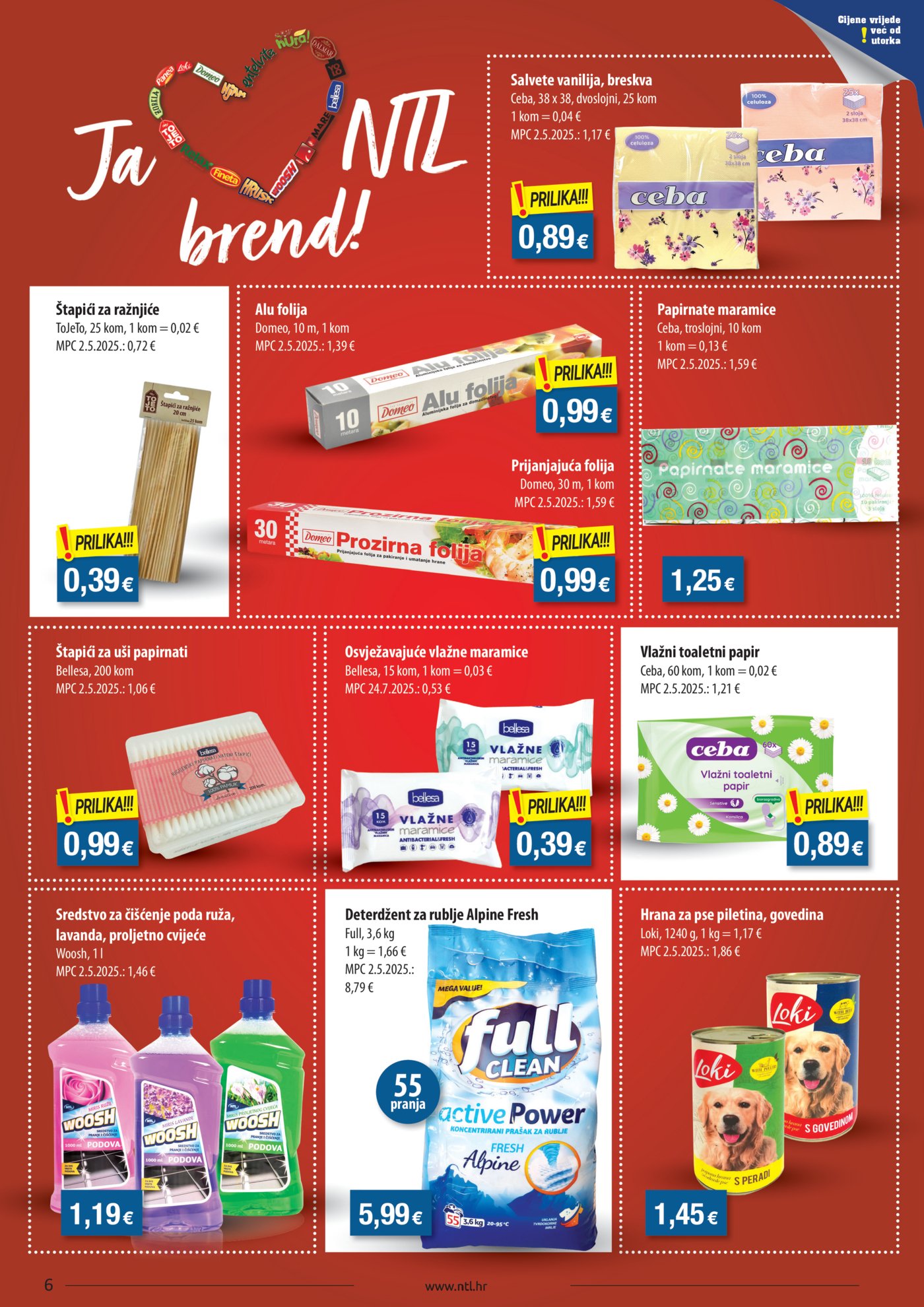 NTL katalog Akcija 15.07.-21.07.2026. Istok, Sjever