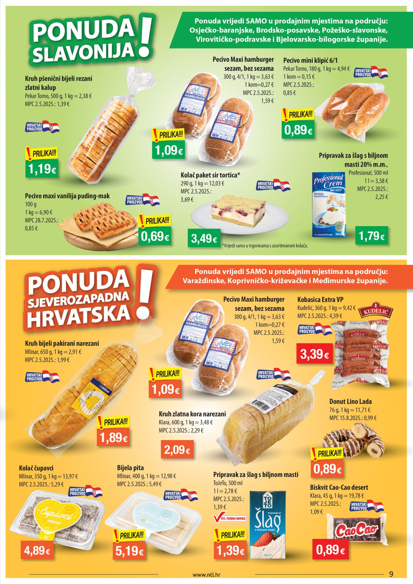 NTL katalog Akcija 15.07.-21.07.2026. Istok, Sjever