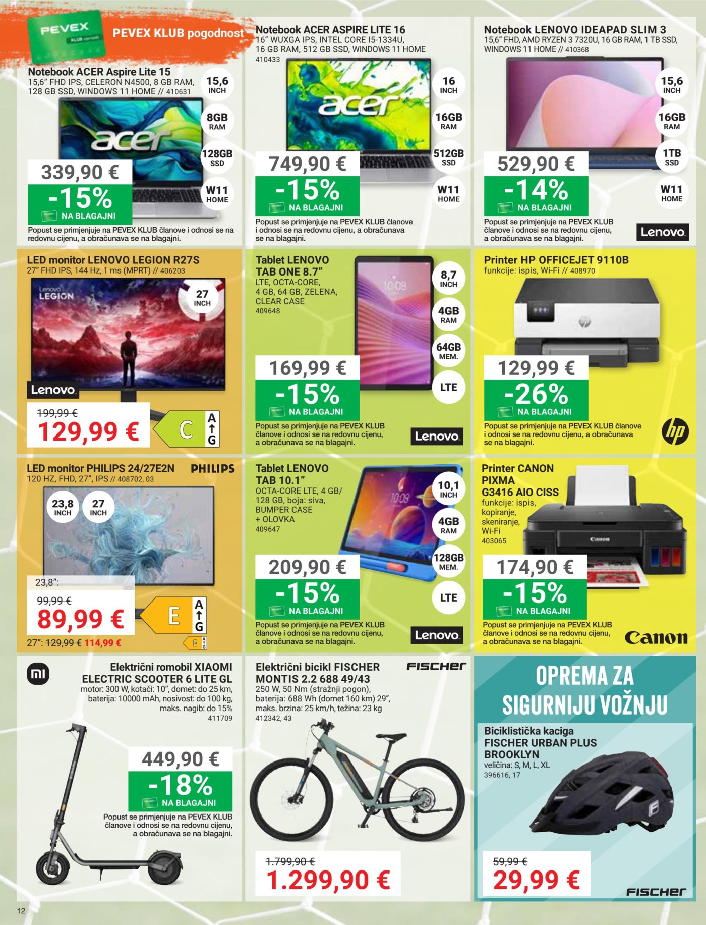 Pevex katalog Akcija 25.06. - 20.07.2026.