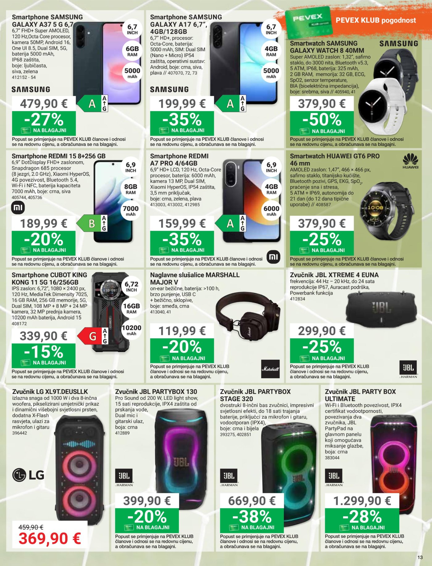 Pevex katalog Akcija 25.06. - 20.07.2026.