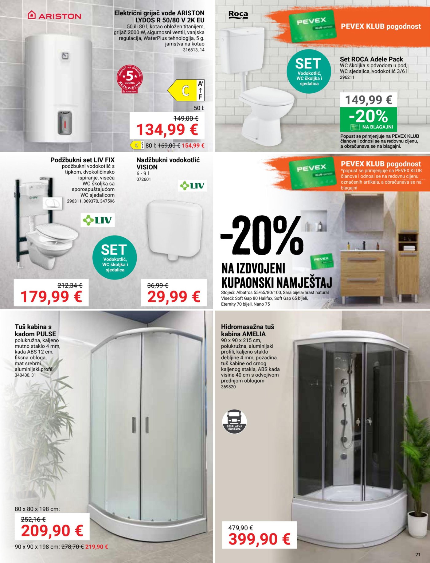 Pevex katalog Akcija 25.06. - 20.07.2026.