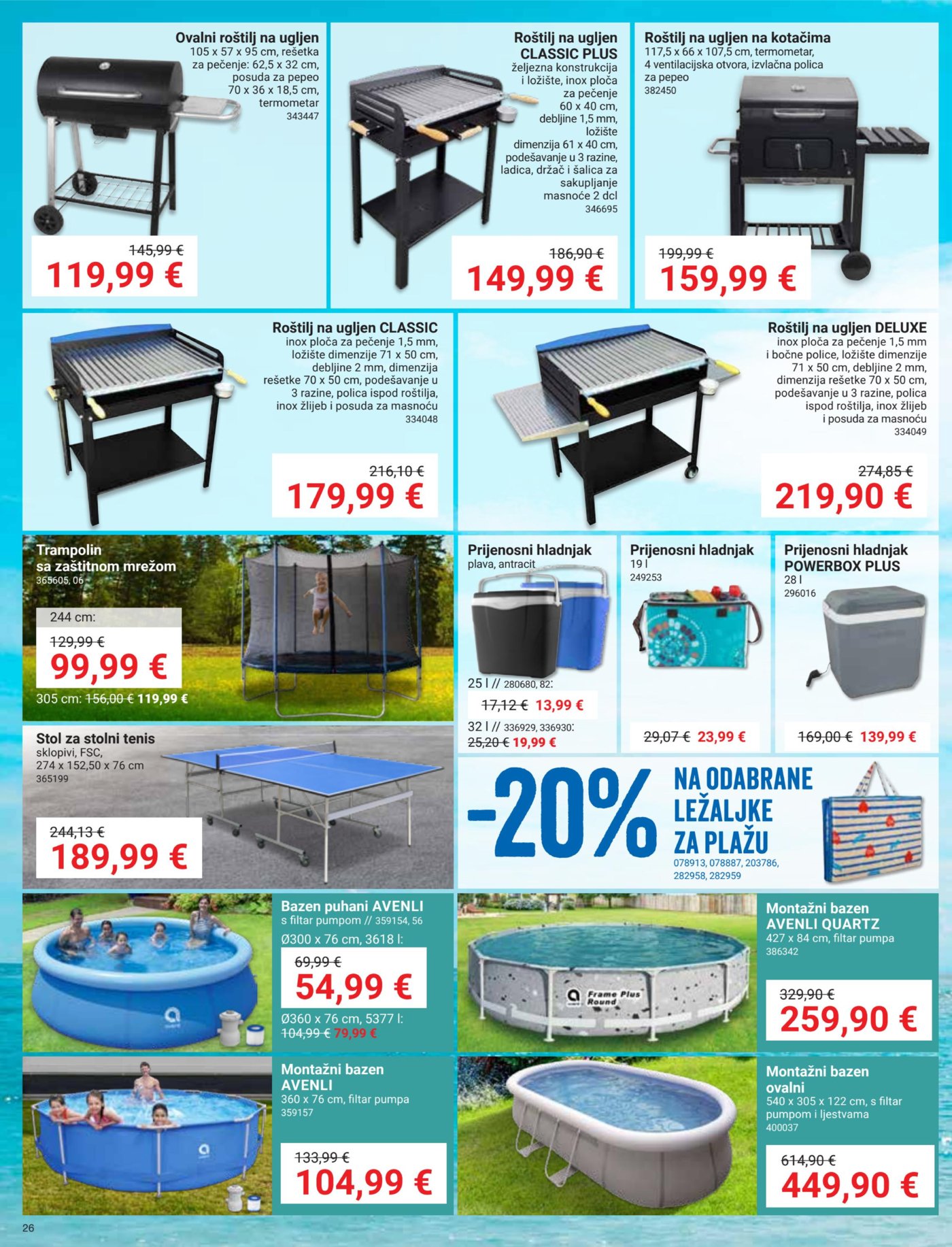 Pevex katalog Akcija 25.06. - 20.07.2026.