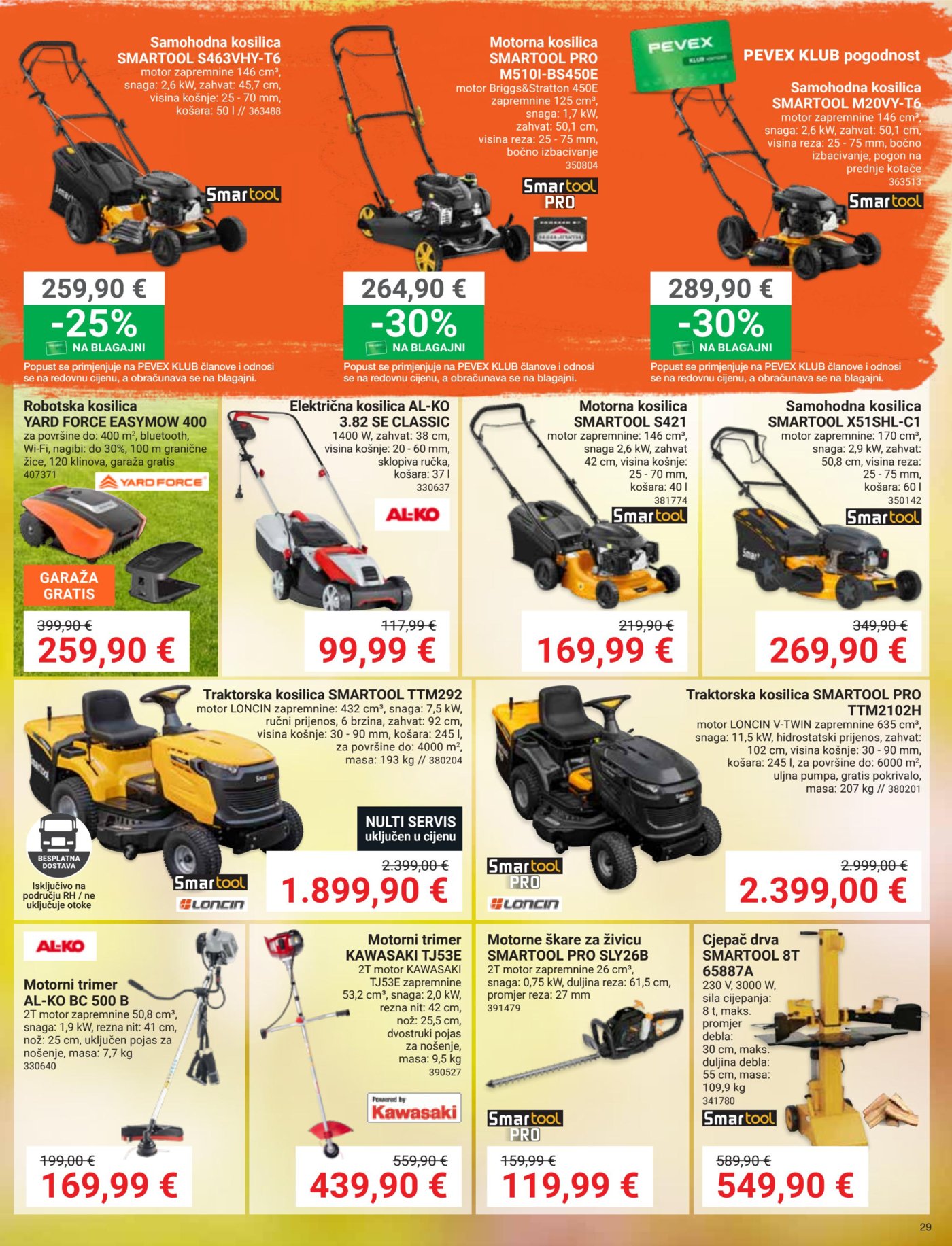 Pevex katalog Akcija 25.06. - 20.07.2026.