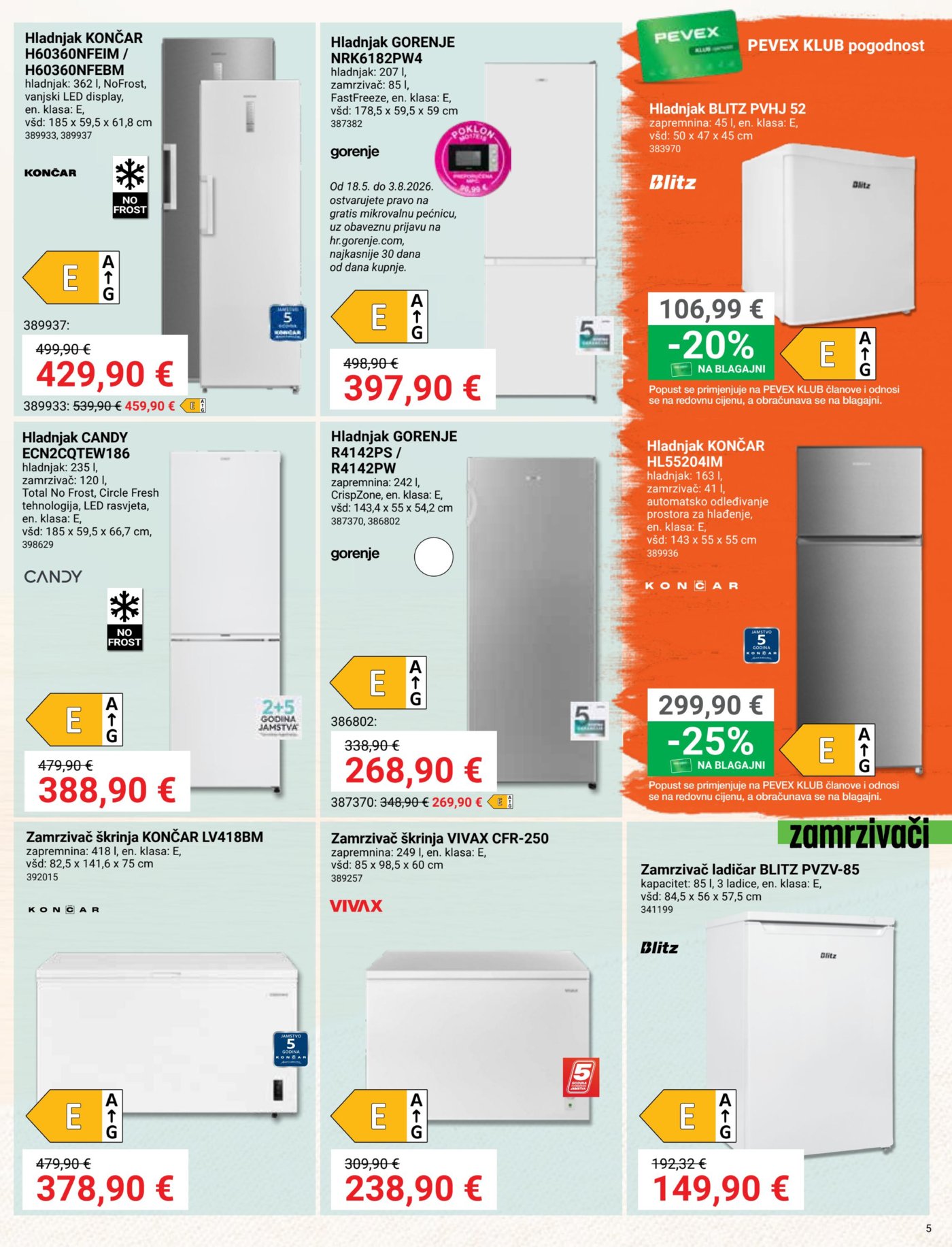 Pevex katalog Akcija 25.06. - 20.07.2026.