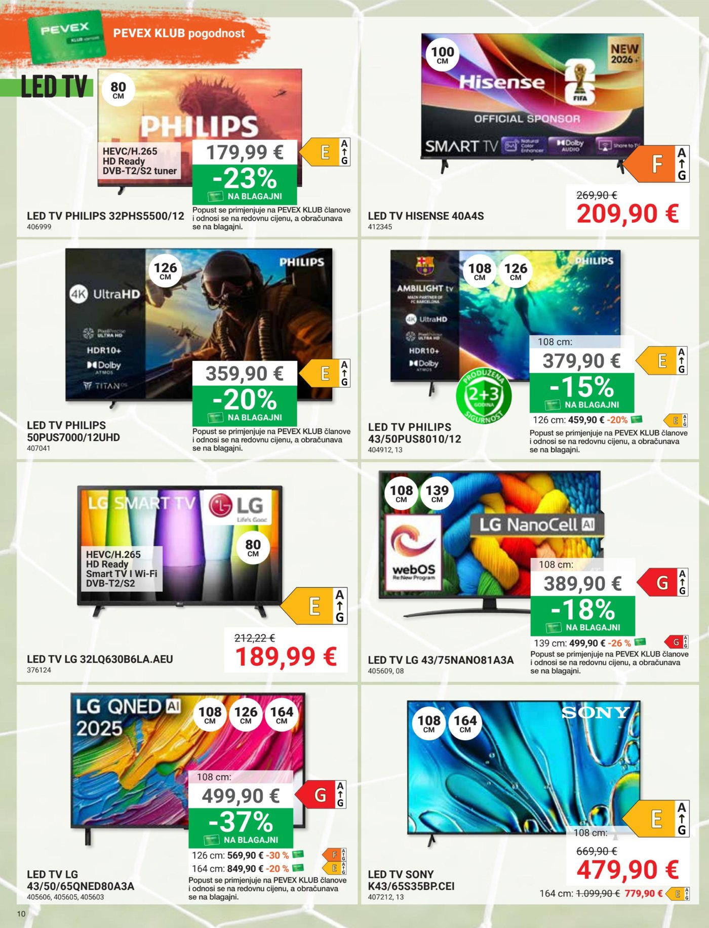 Pevex katalog Akcija 25.06. - 20.07.2026.