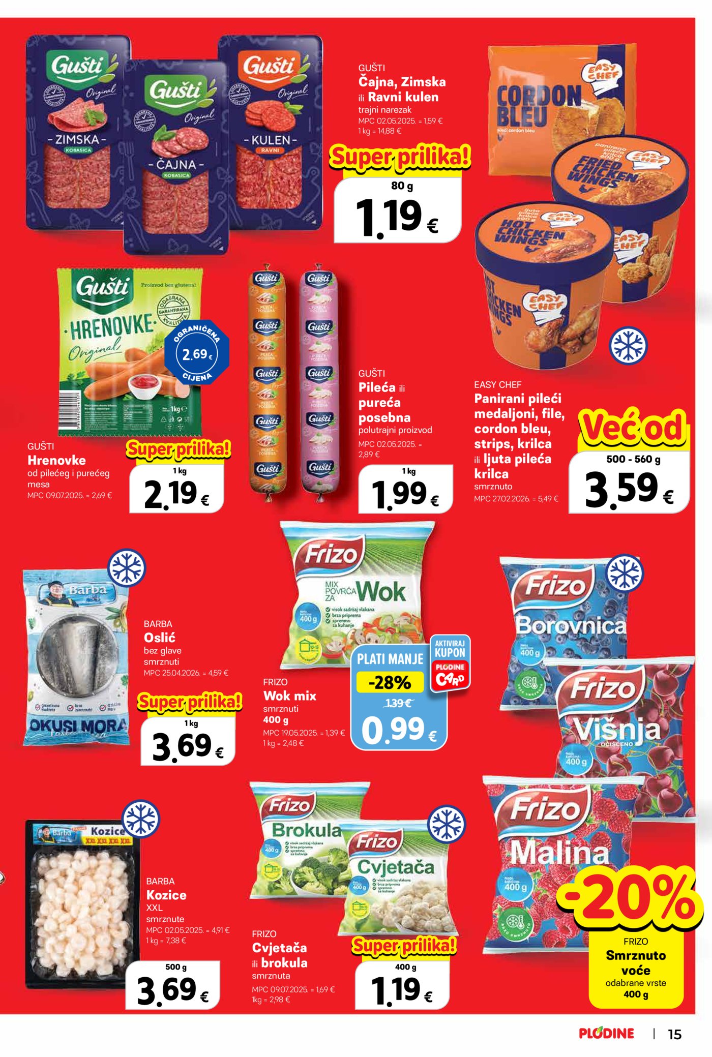 Plodine katalog Akcija 08.07. - 14.07.2026.