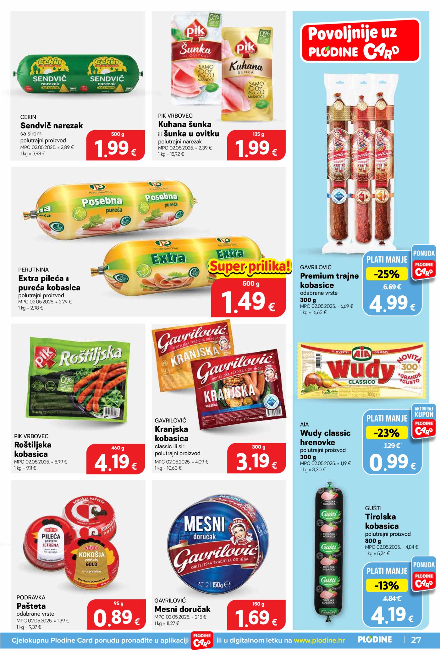 Plodine katalog Akcija 08.07. - 14.07.2026.