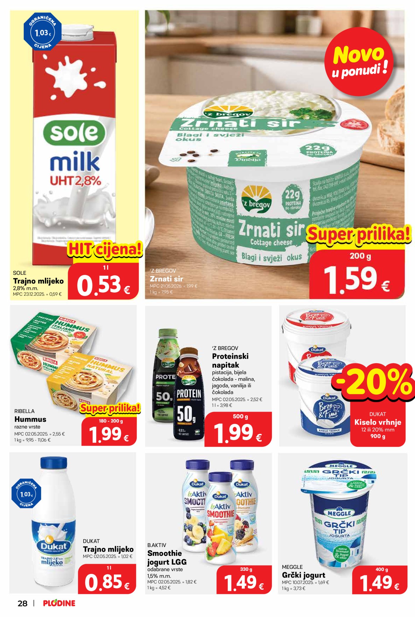 Plodine katalog Akcija 08.07. - 14.07.2026.