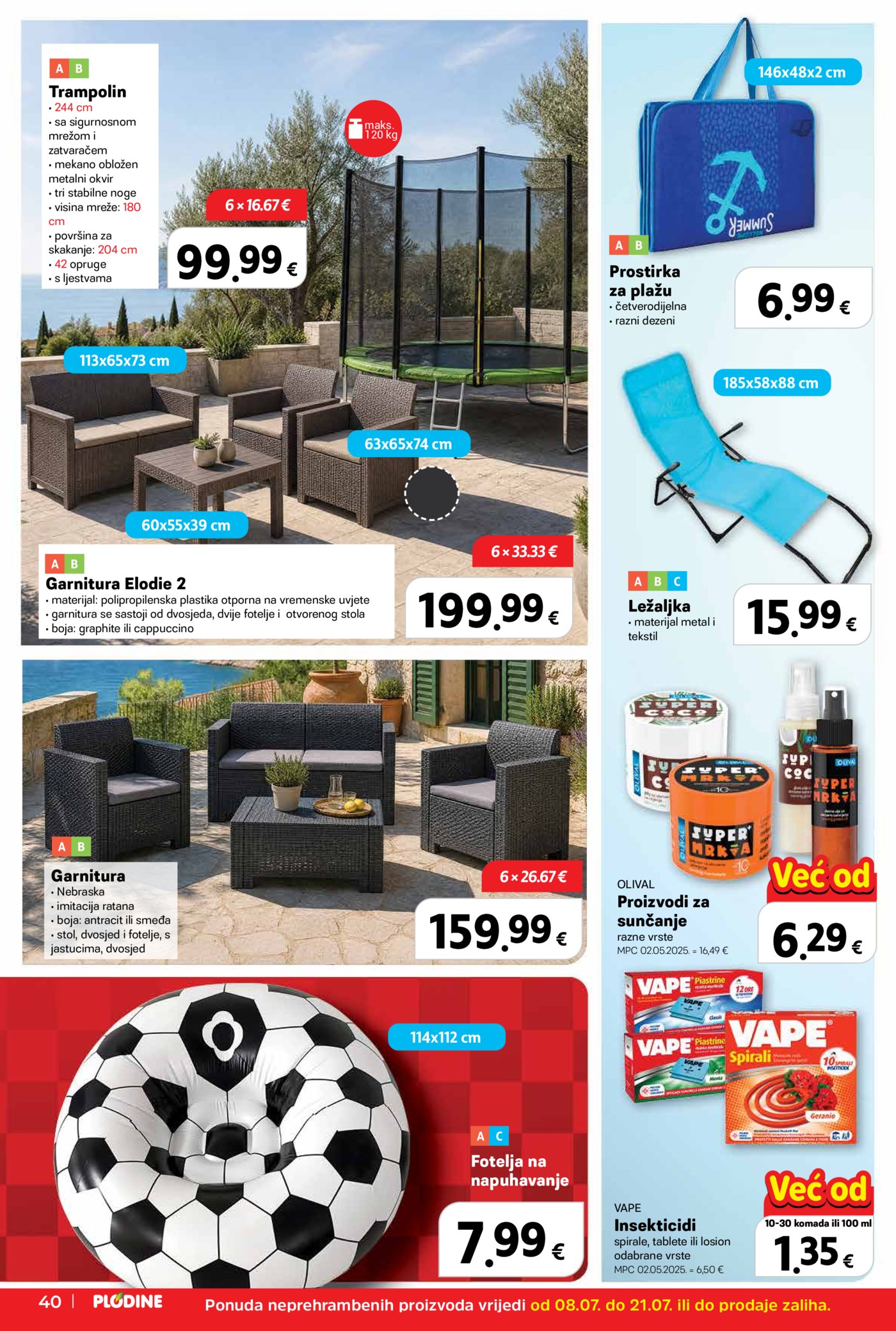 Plodine katalog Akcija 08.07. - 14.07.2026.