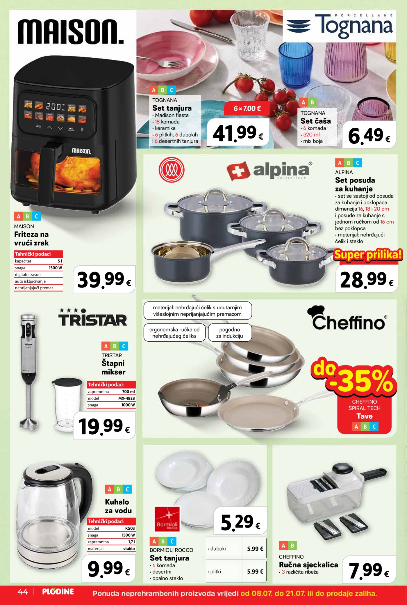 Plodine katalog Akcija 08.07. - 14.07.2026.