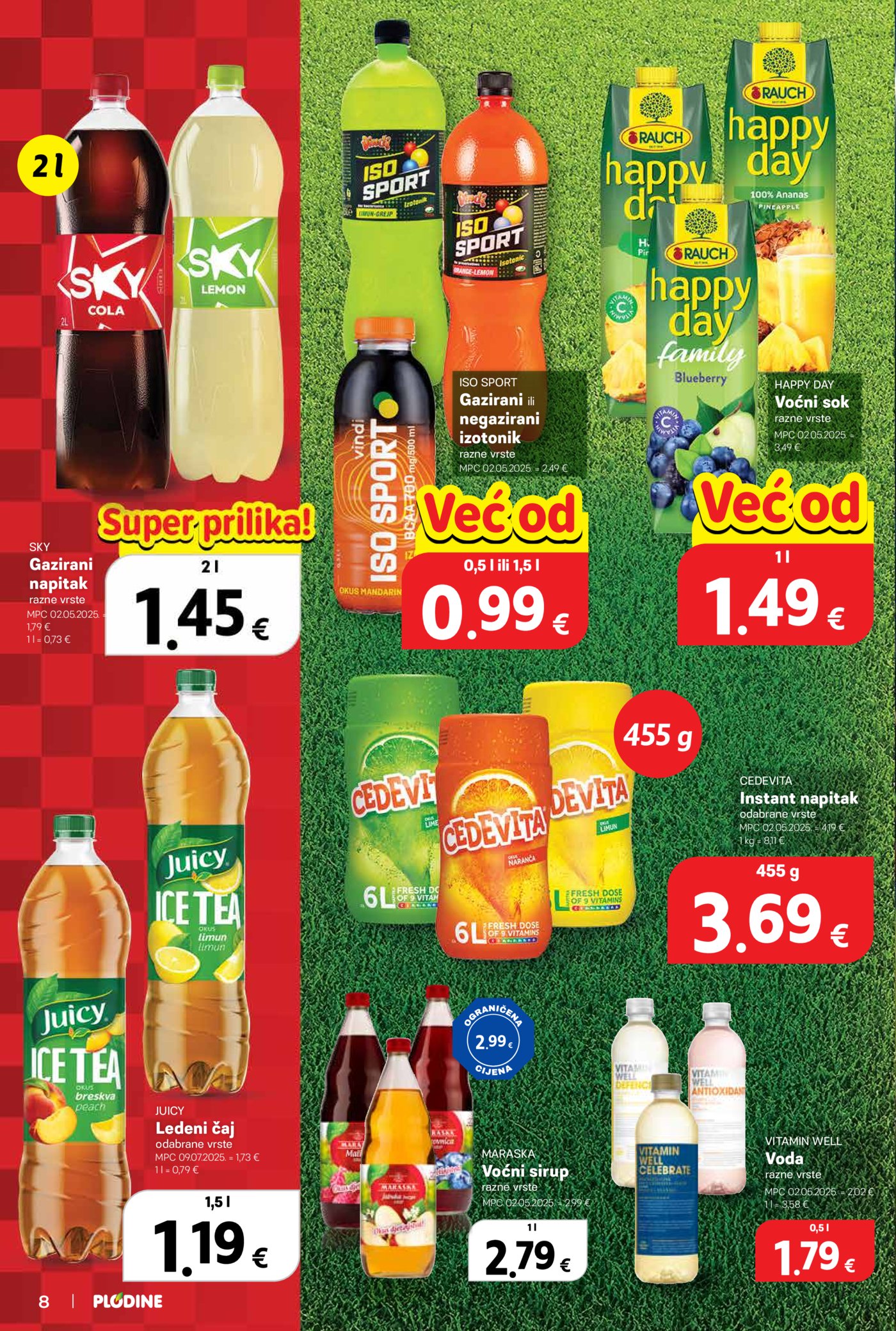 Plodine katalog Akcija 08.07. - 14.07.2026.