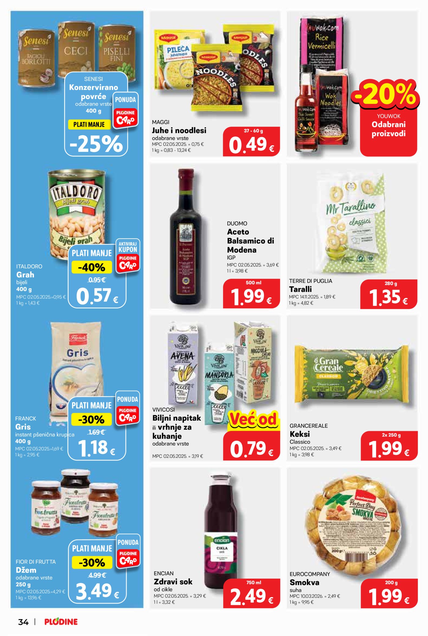 Plodine katalog Akcija 15.07. - 21.07.2026.