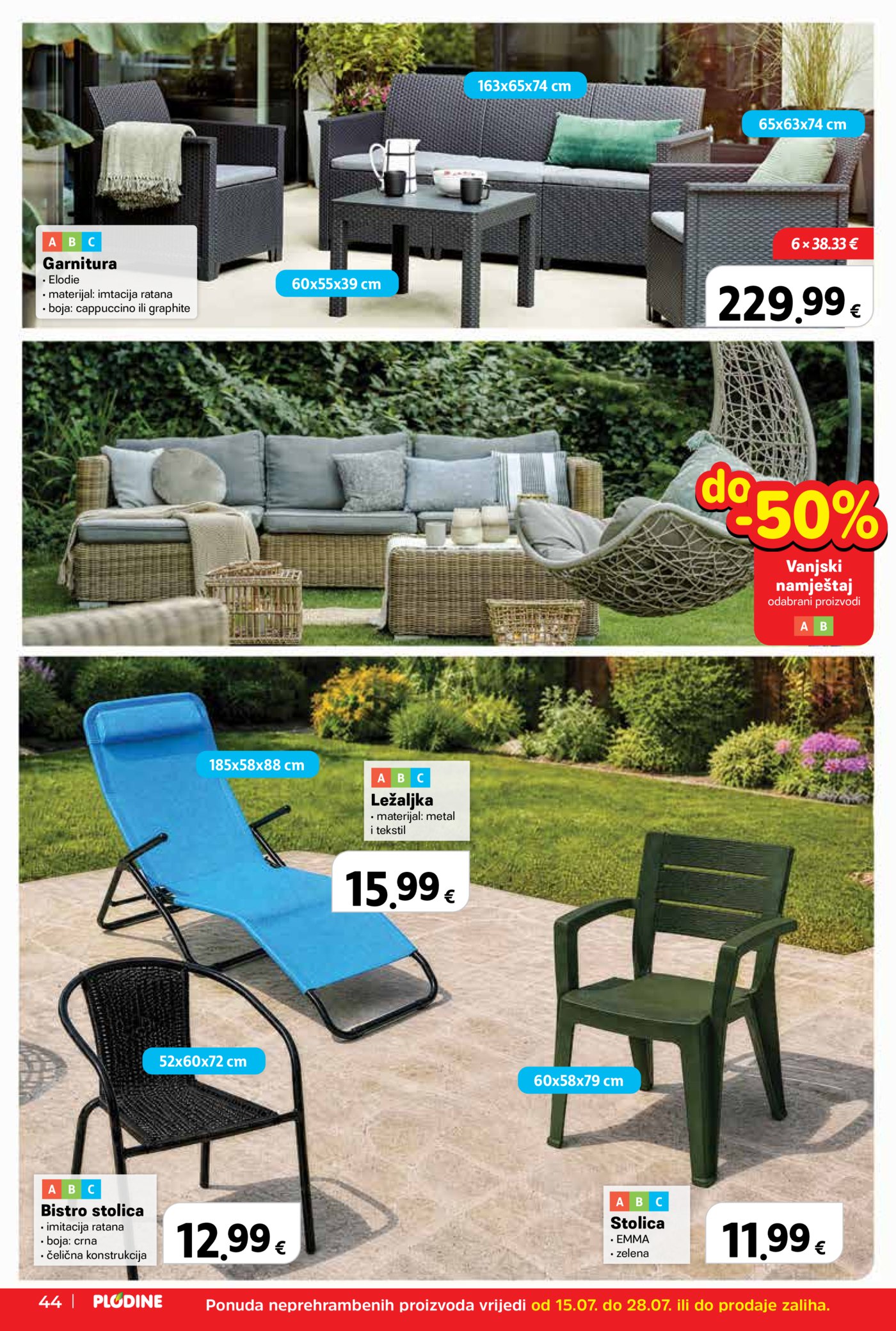 Plodine katalog Akcija 15.07. - 21.07.2026.