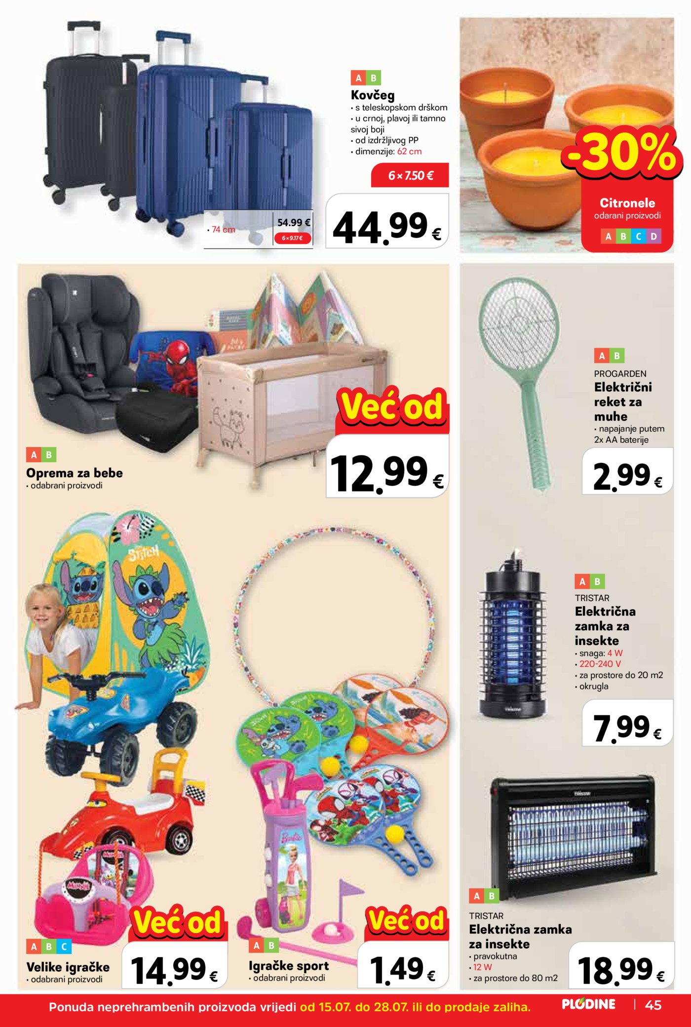 Plodine katalog Akcija 15.07. - 21.07.2026.