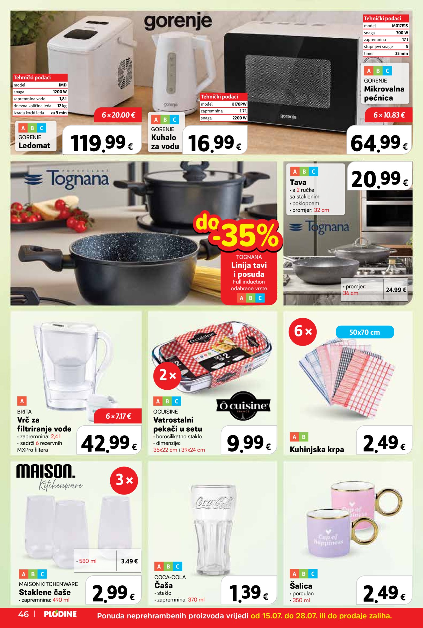 Plodine katalog Akcija 15.07. - 21.07.2026.