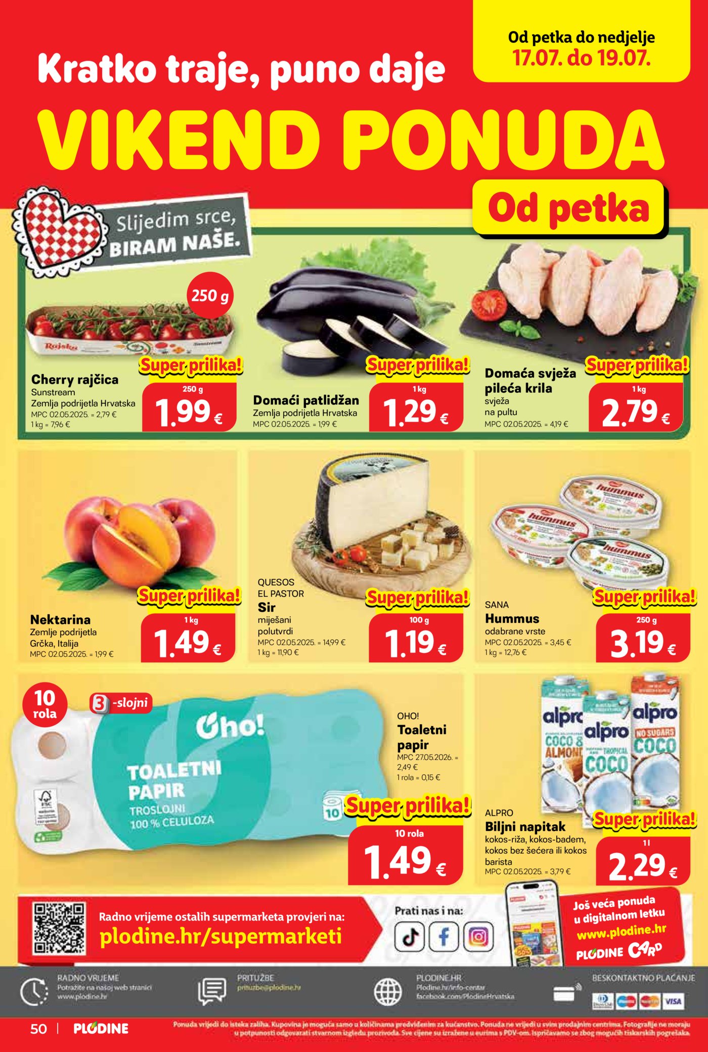 Plodine katalog Akcija 15.07. - 21.07.2026.