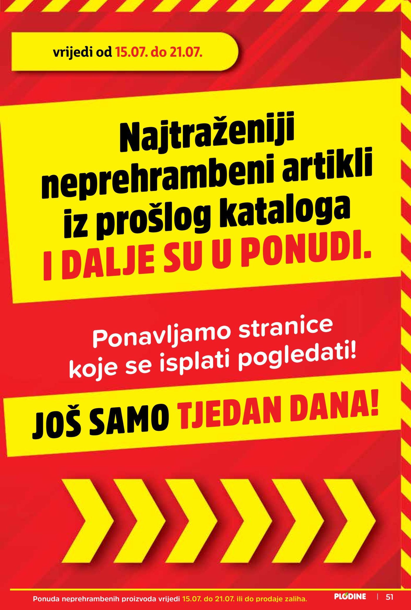 Plodine katalog Akcija 15.07. - 21.07.2026.