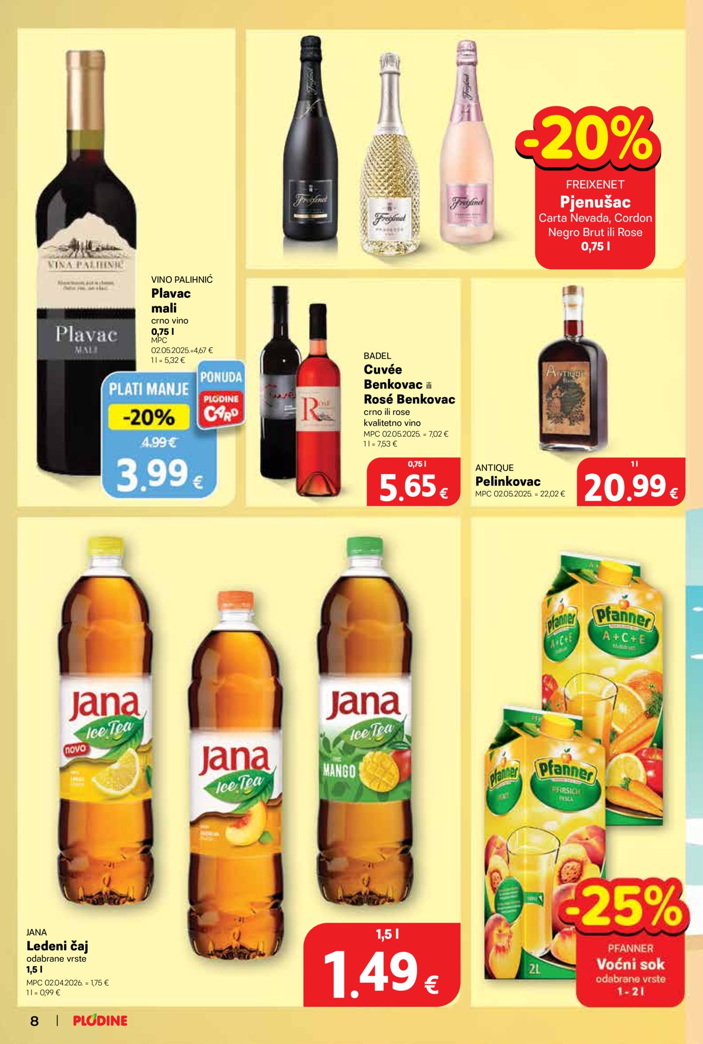 Plodine katalog Akcija 15.07. - 21.07.2026.