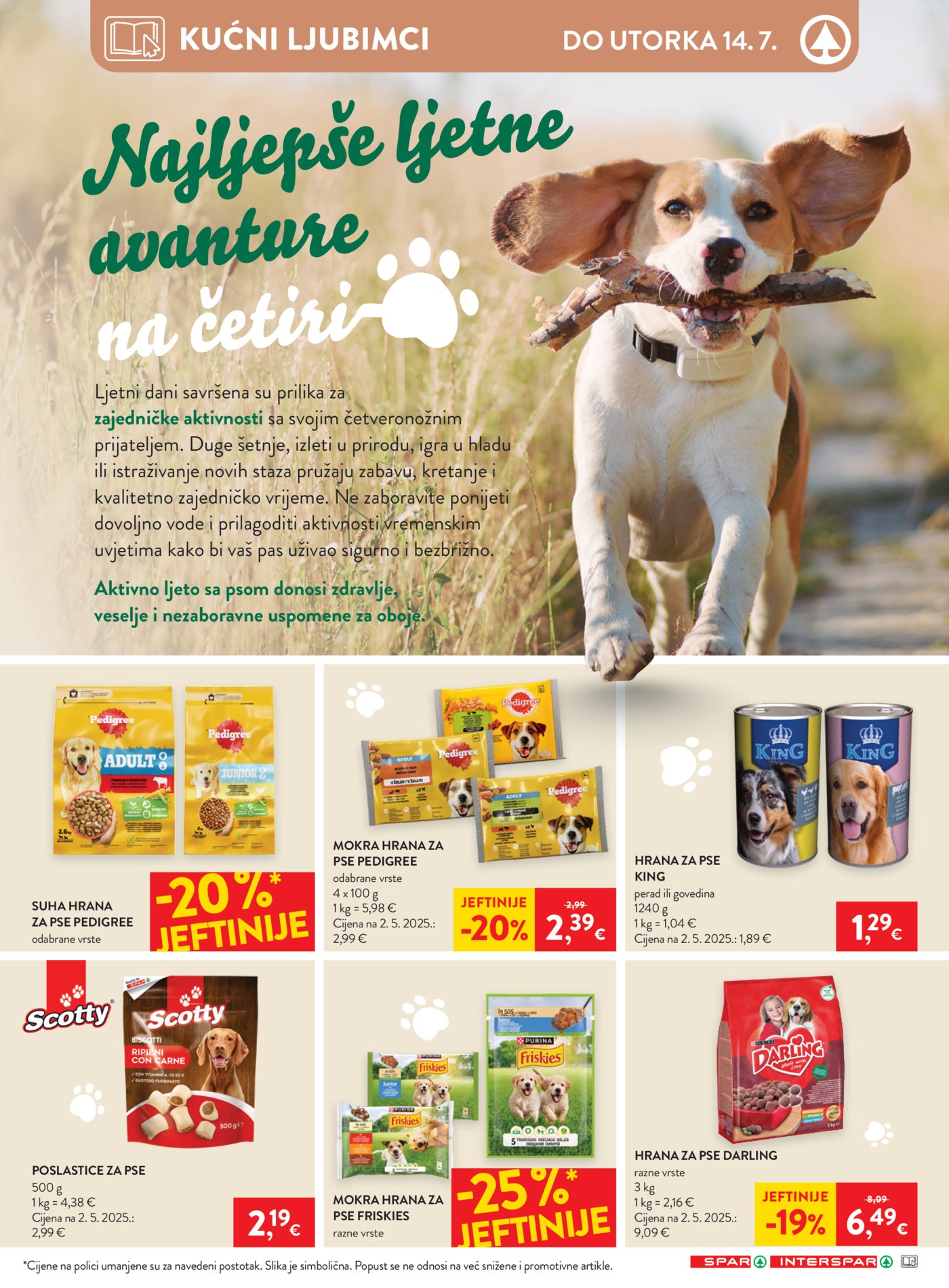 SPAR INTERSPAR katalog Akcija 08.07. - 14.07.2026.
