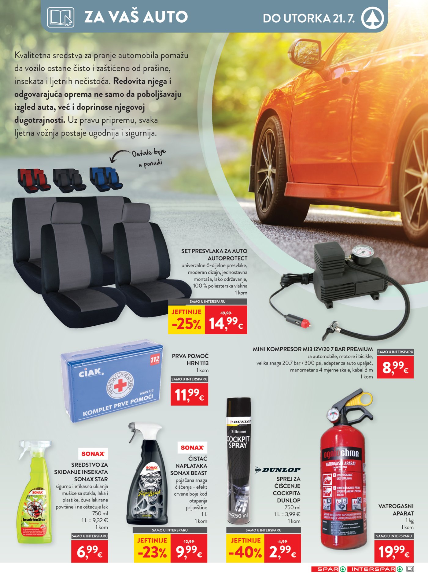 SPAR INTERSPAR katalog Akcija 08.07. - 14.07.2026.