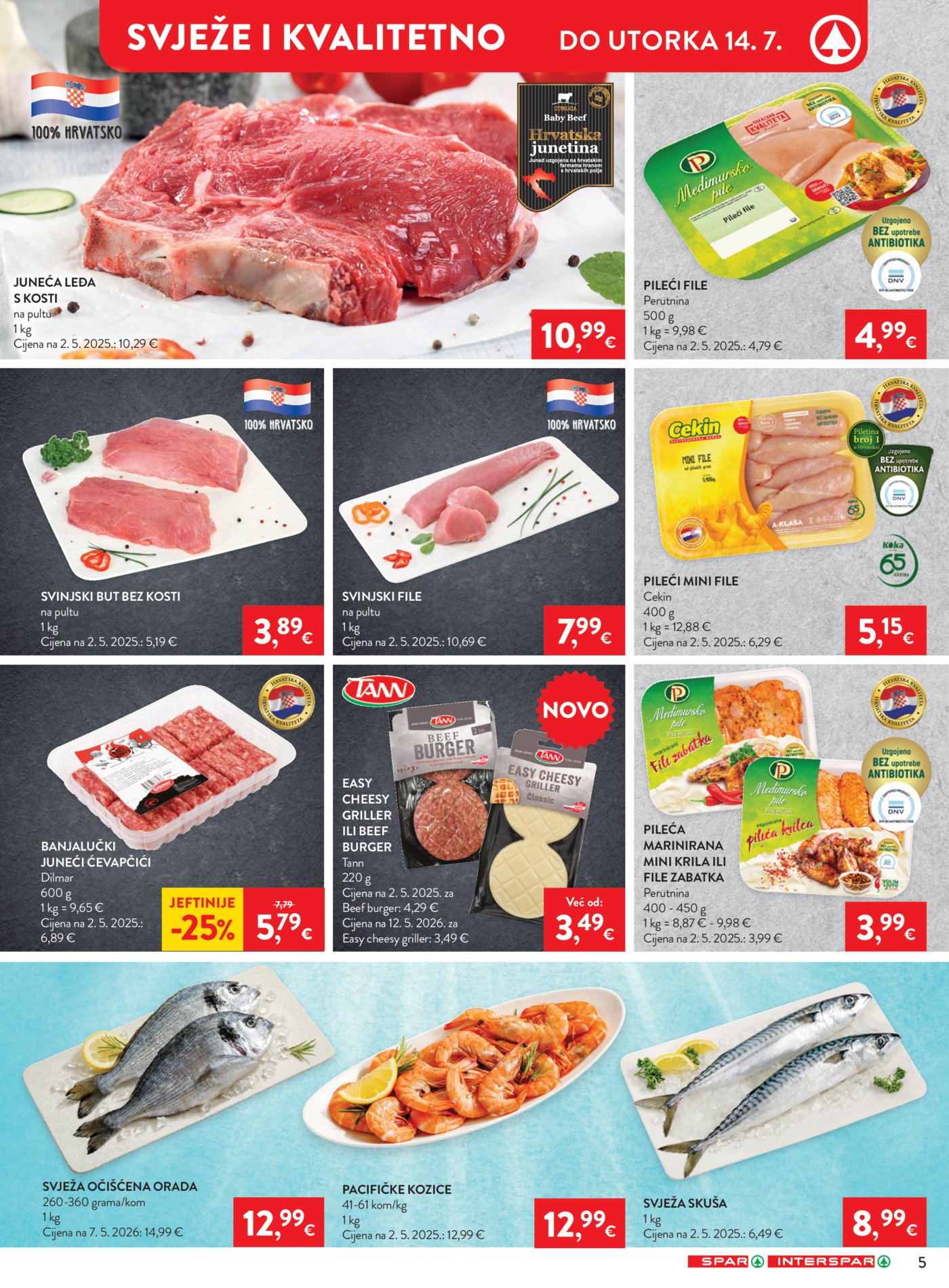 SPAR INTERSPAR katalog Akcija 08.07. - 14.07.2026.