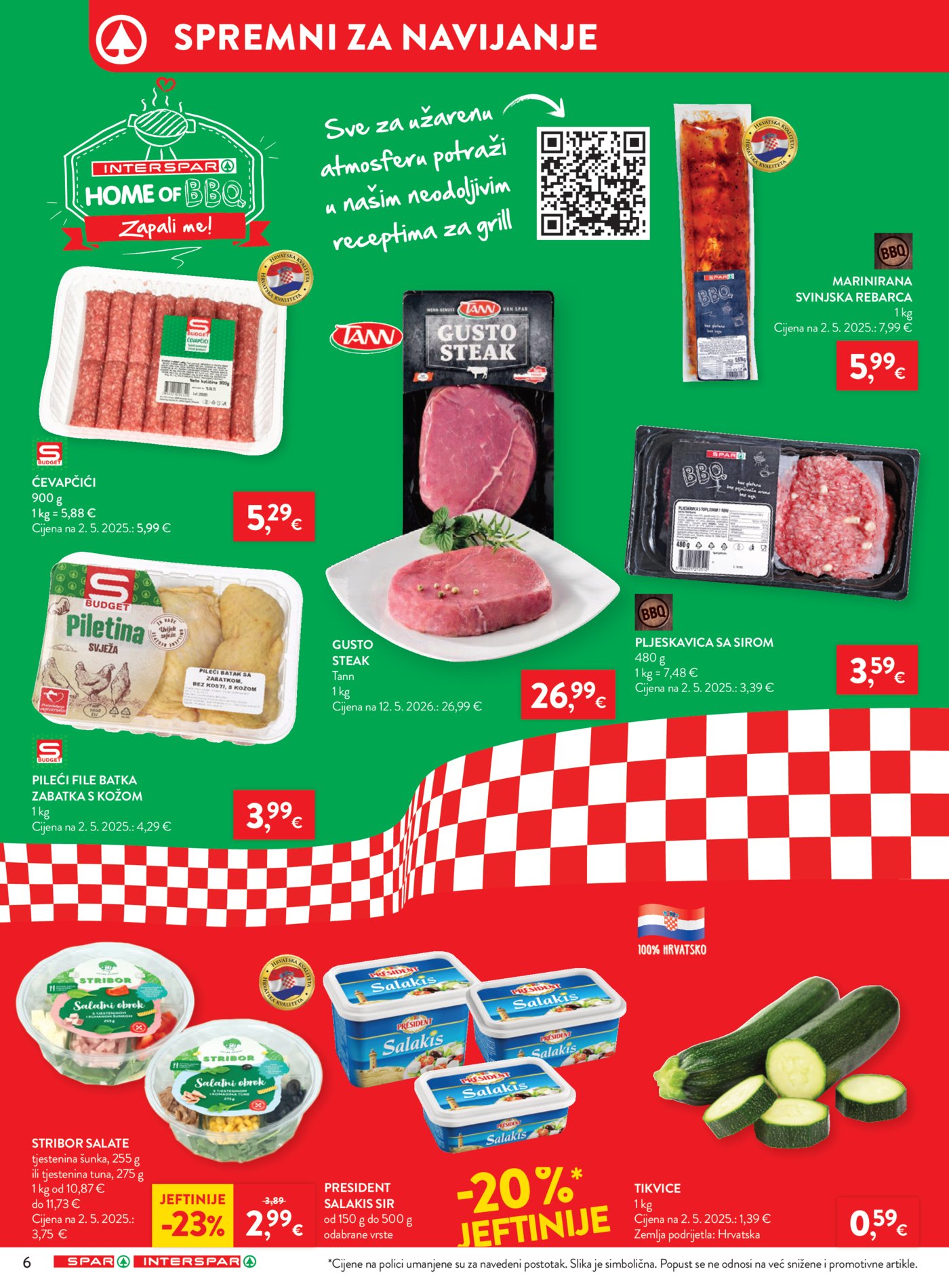 SPAR INTERSPAR katalog Akcija 08.07. - 14.07.2026.
