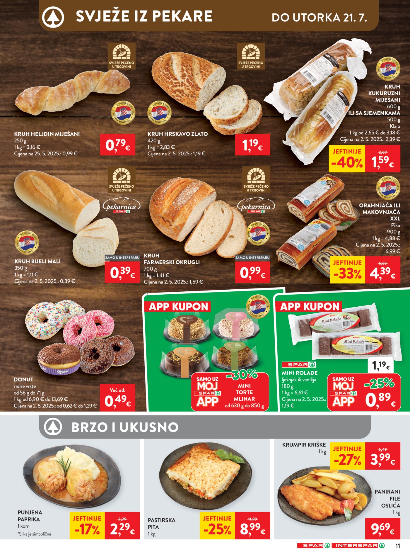 Spar Interspar katalog Akcija 15.07. - 21.07.2026.