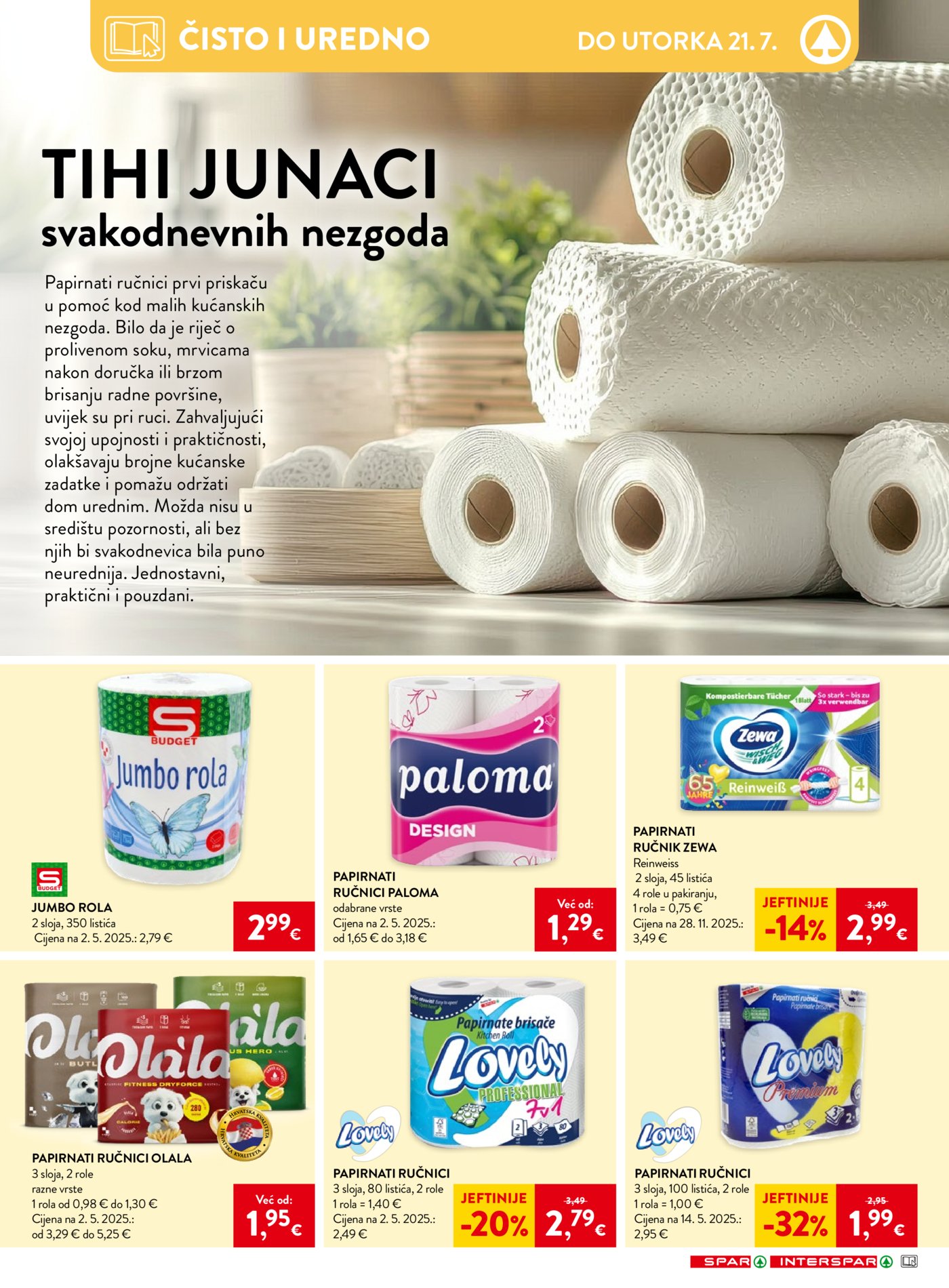 Spar Interspar katalog Akcija 15.07. - 21.07.2026.