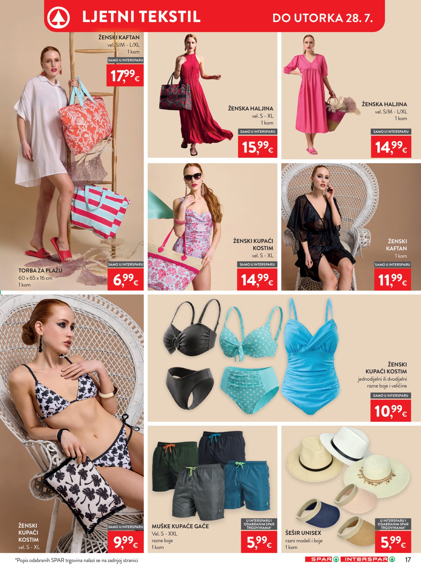 Spar Interspar katalog Akcija 15.07. - 21.07.2026.