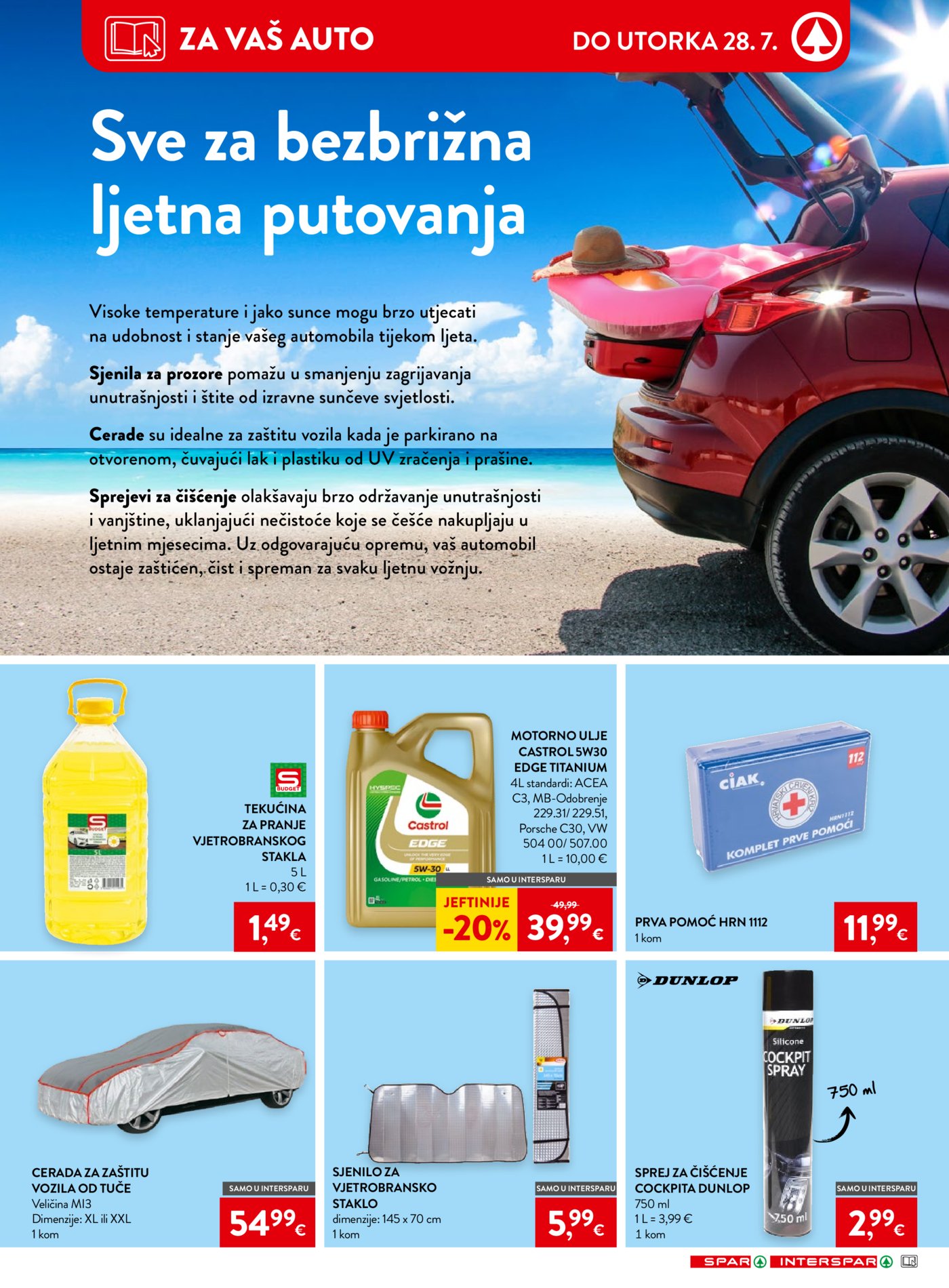 Spar Interspar katalog Akcija 15.07. - 21.07.2026.