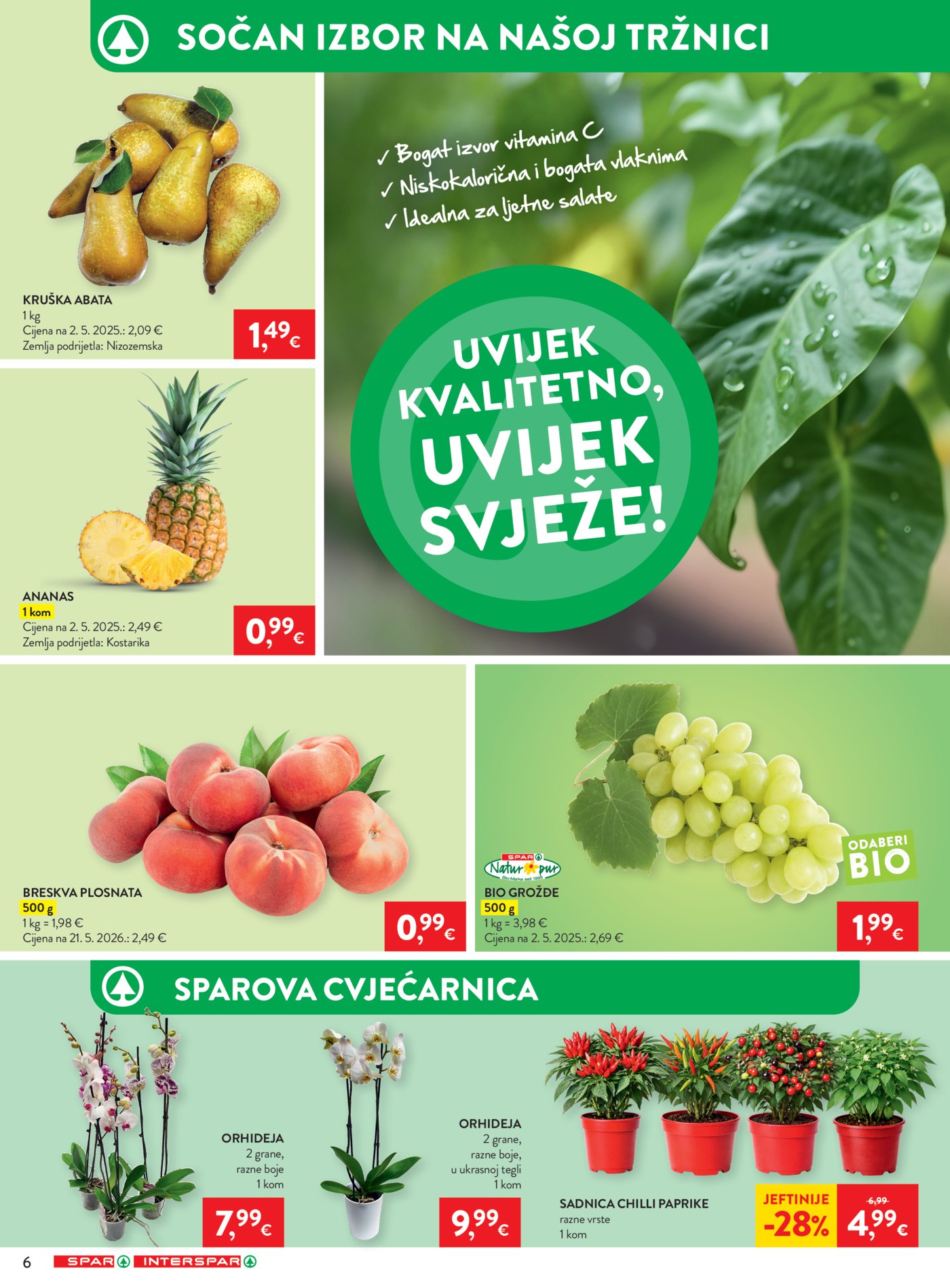 Spar Interspar katalog Akcija 15.07. - 21.07.2026.