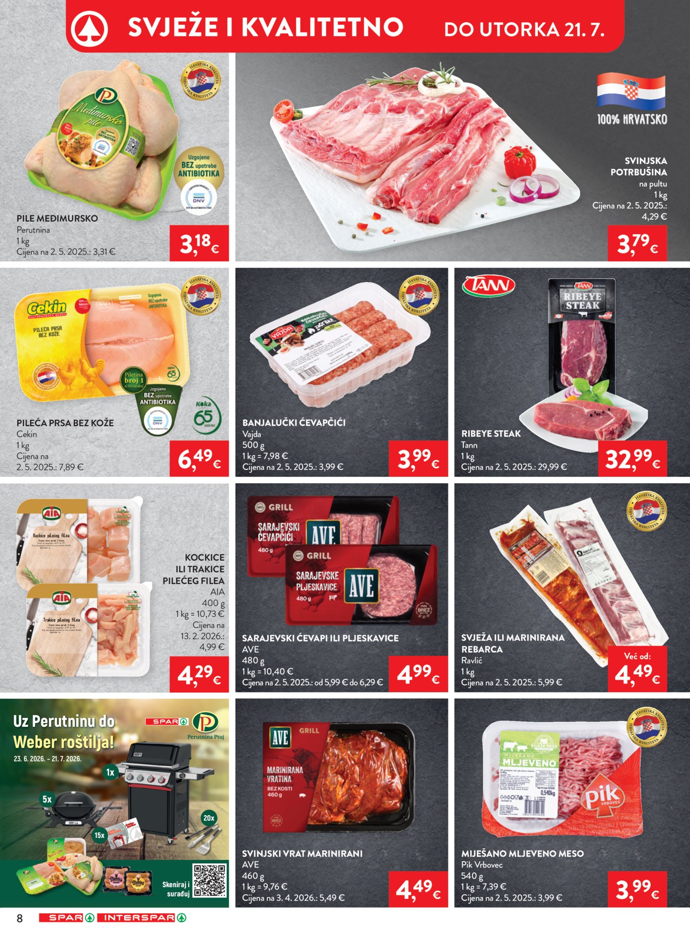 Spar Interspar katalog Akcija 15.07. - 21.07.2026.