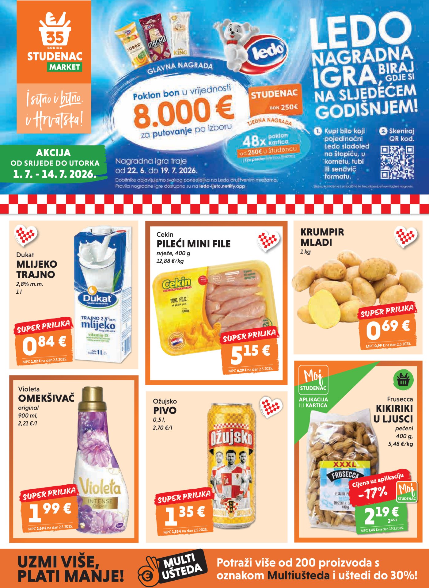 Studenac katalog Akcija 01.07. - 14.07.2026.