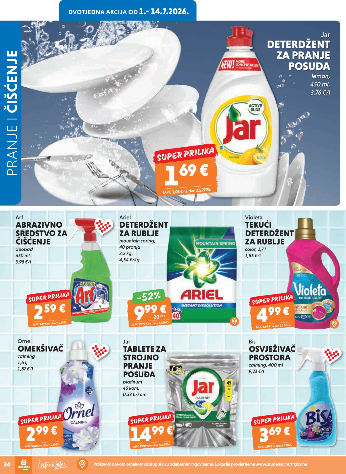 Studenac katalog Akcija 01.07. - 14.07.2026.
