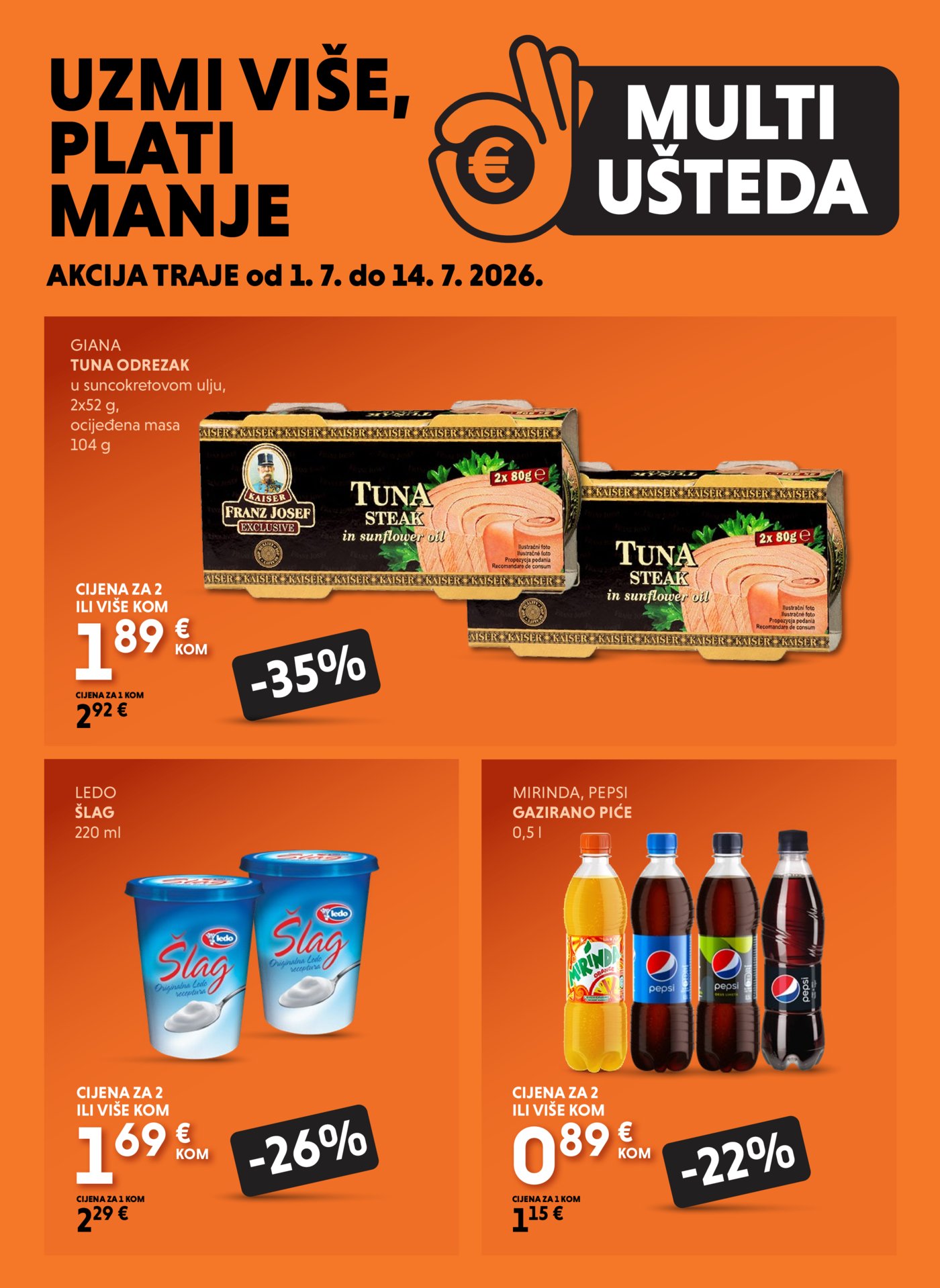 Studenac katalog Multiušteda 01.07. - 14.07.2026.