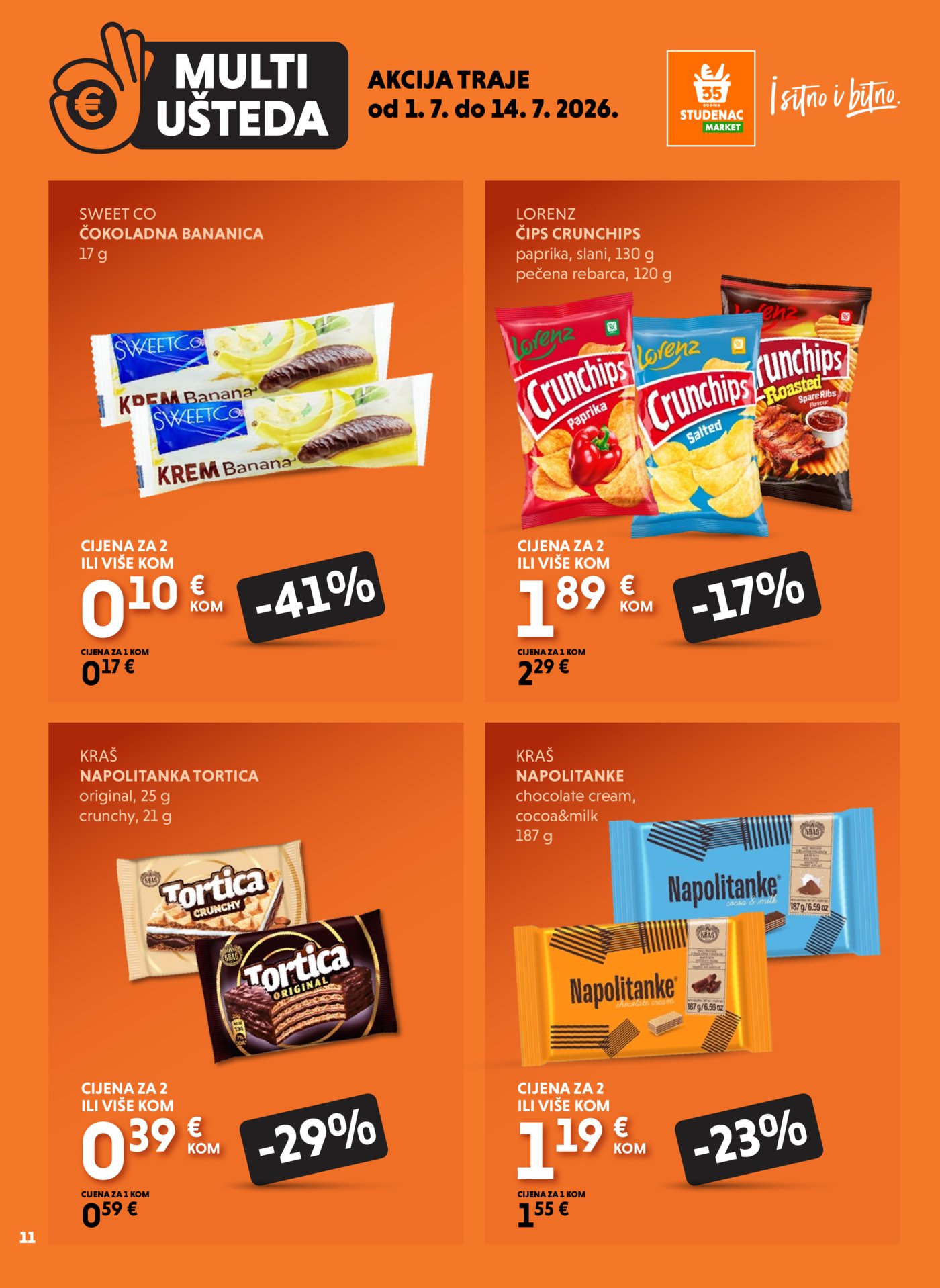 Studenac katalog Multiušteda 01.07. - 14.07.2026.