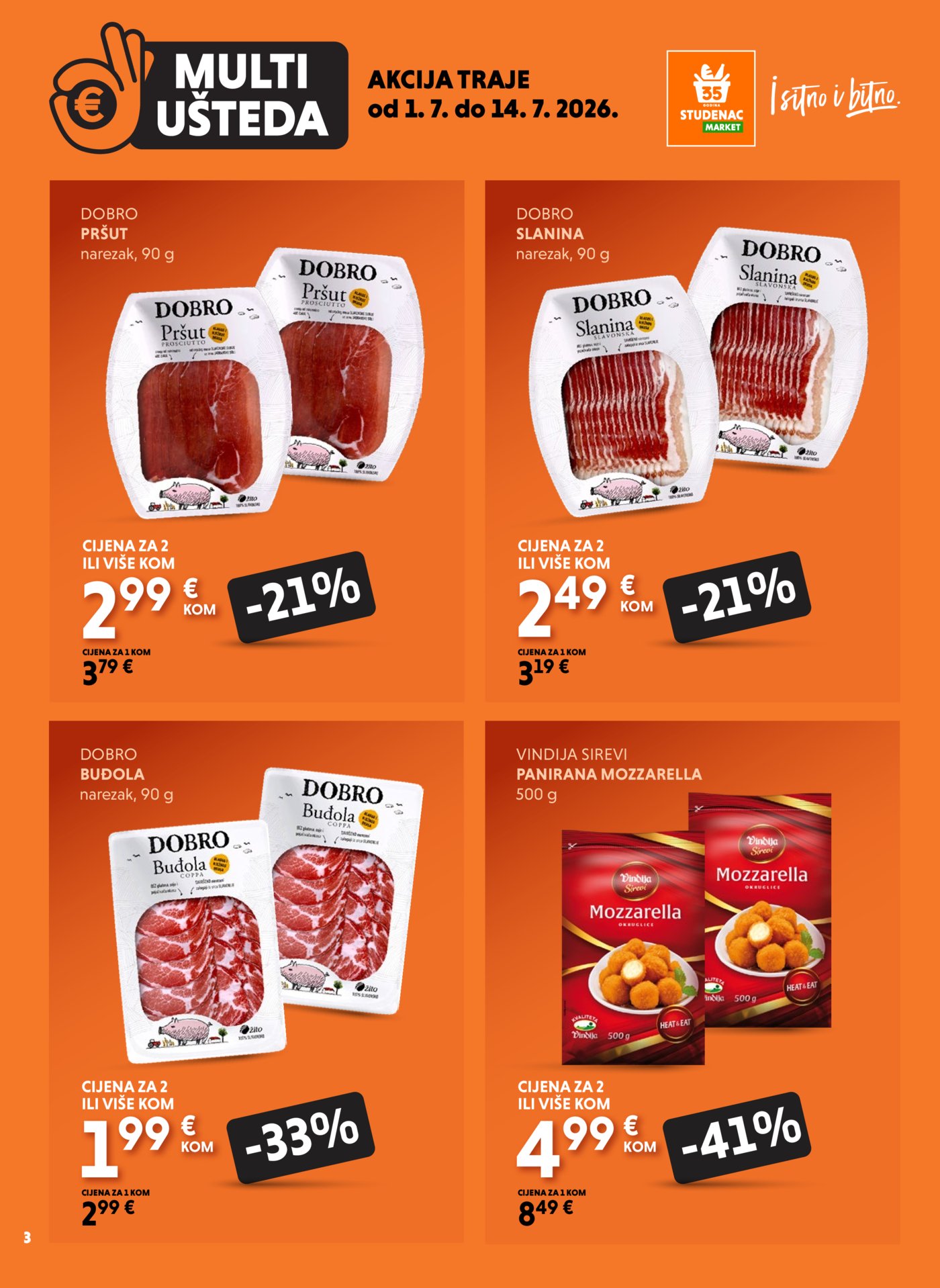 Studenac katalog Multiušteda 01.07. - 14.07.2026.